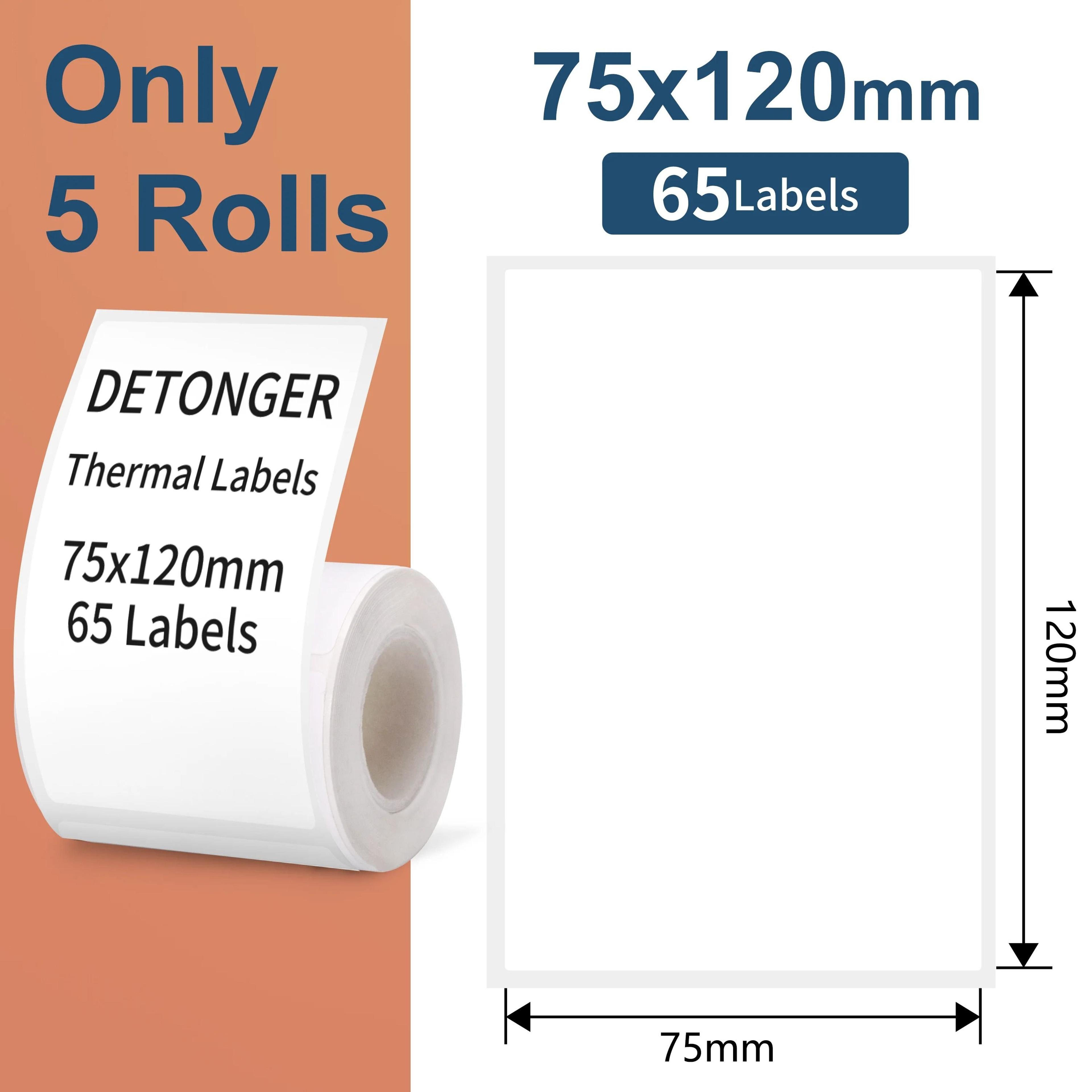 DETONGER DP30S 2880mm Mini Portable Thermal Barcode Label Printer Wireless Bluetooth Sticker Maker 13