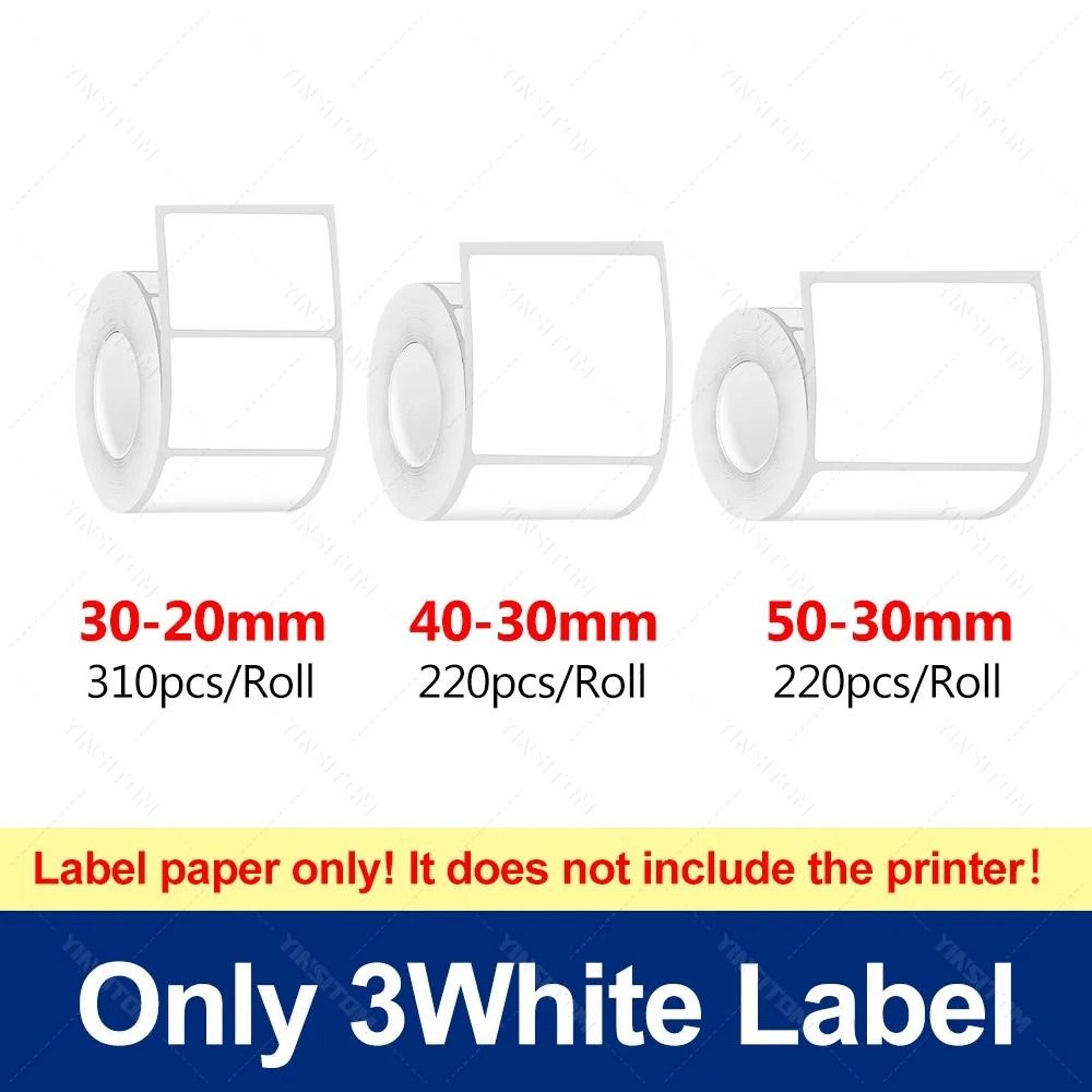YINSITOM 2050mm Mini Portable Thermal Barcode Label Printer Bluetooth Price Sticker Maker For Andro 9