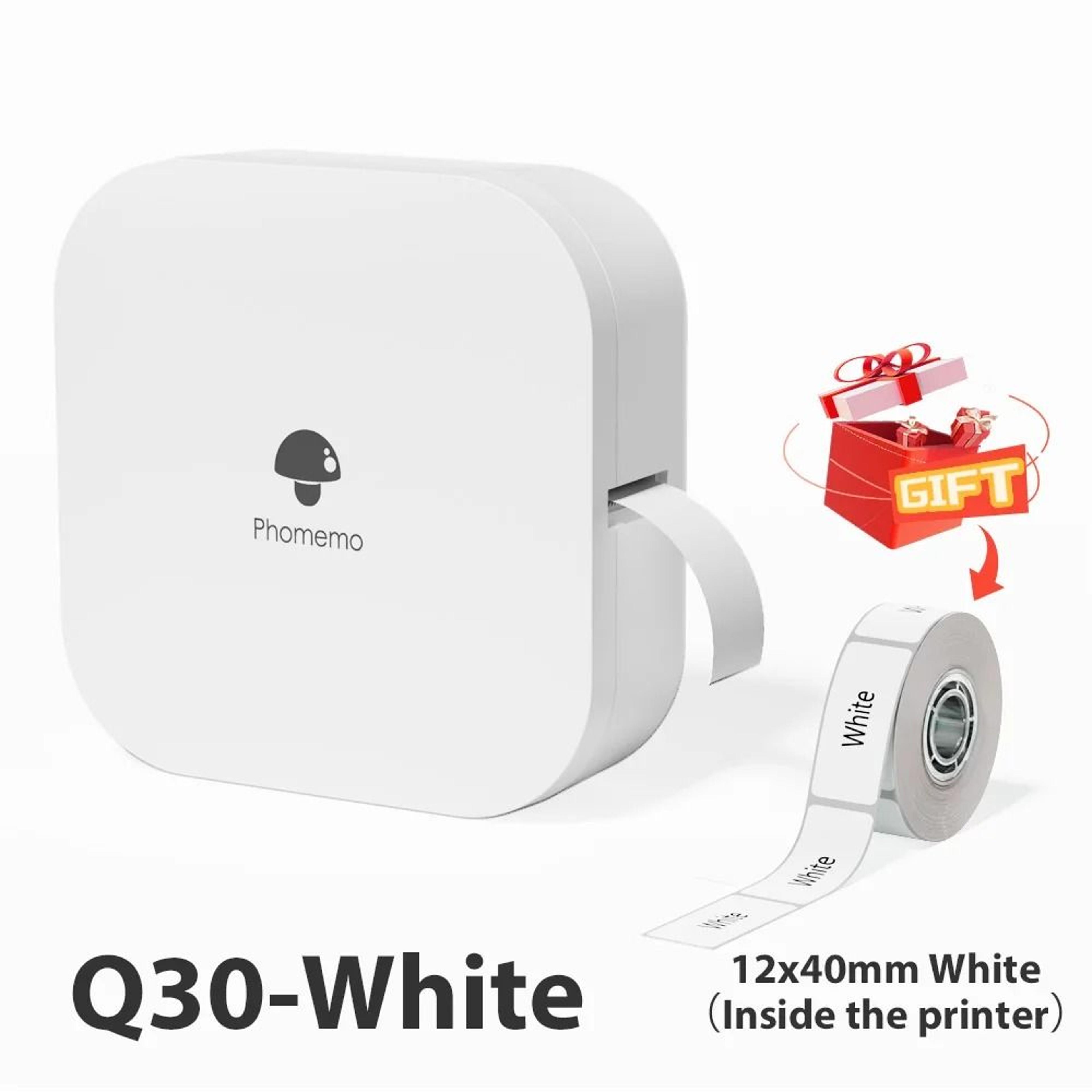 Phomemo Q30 Portable Wireless Bluetooth Thermal Label Printer Mini Pocket Sticker Maker 7