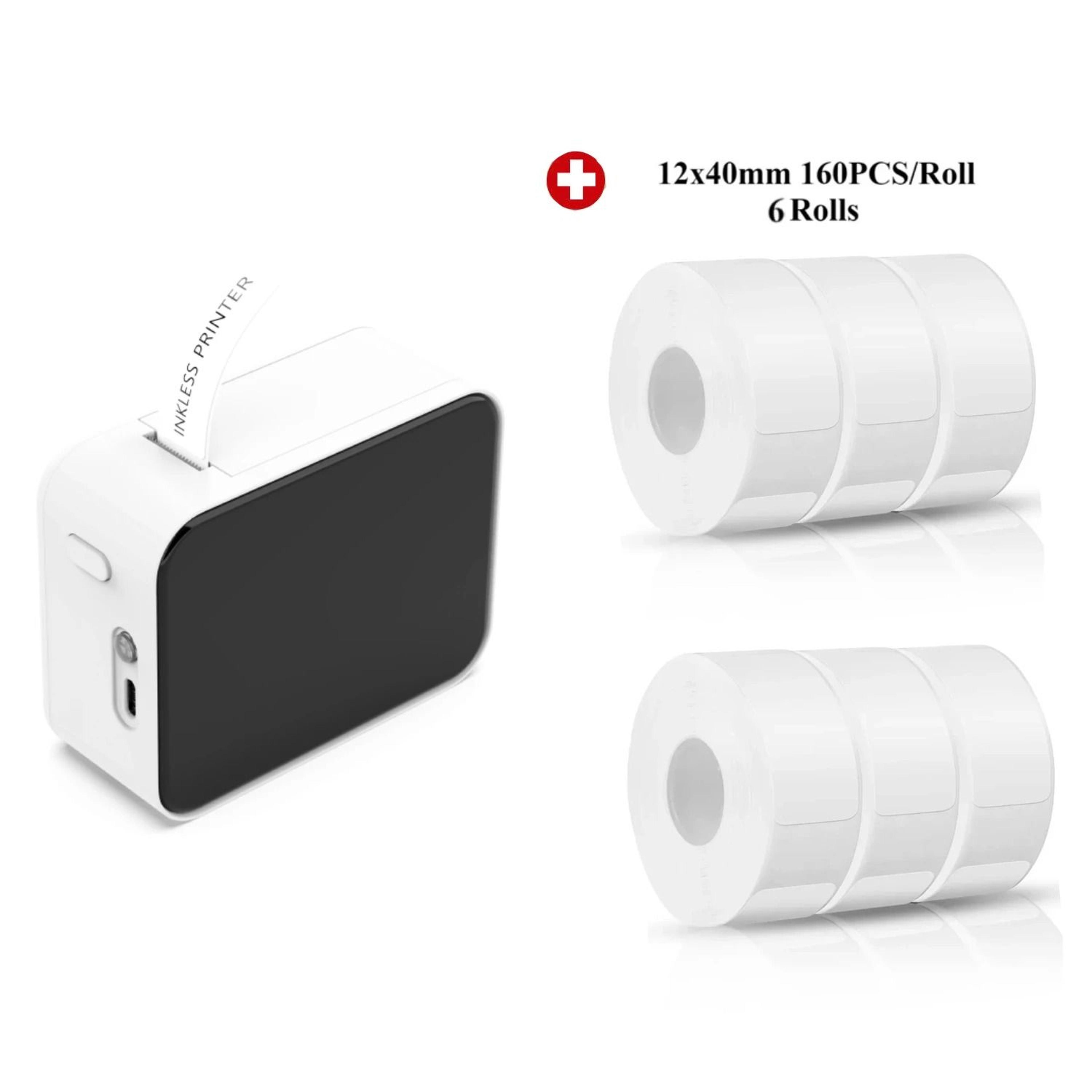 Marklife P15 Mini Portable Thermal Label Printer Wireless Bluetooth Tag  Sticker Maker For Home  Of 21