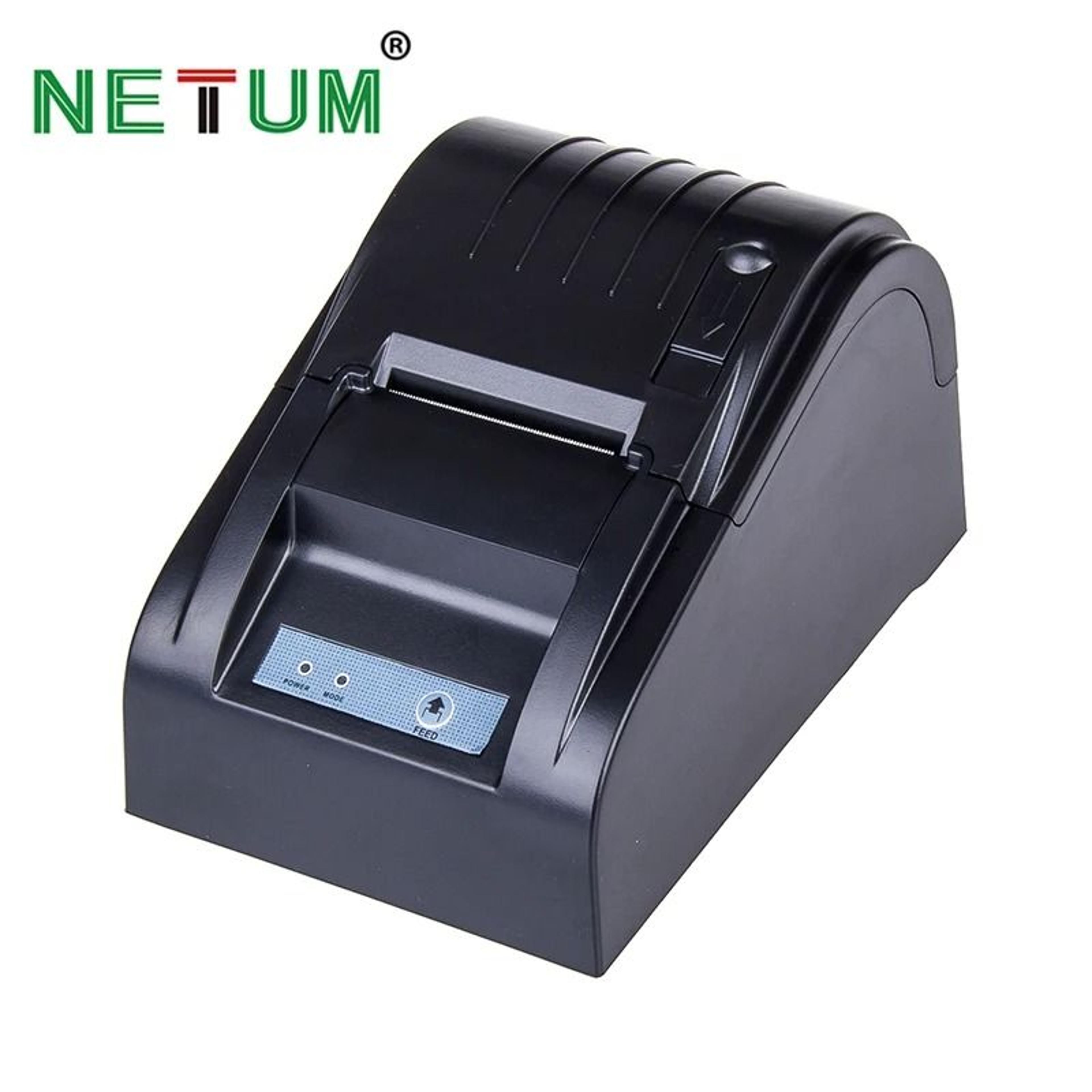 netum nt-5890t 58mm usb rs232 thermal receipt printer pos bill machine for supermarket & restaurant