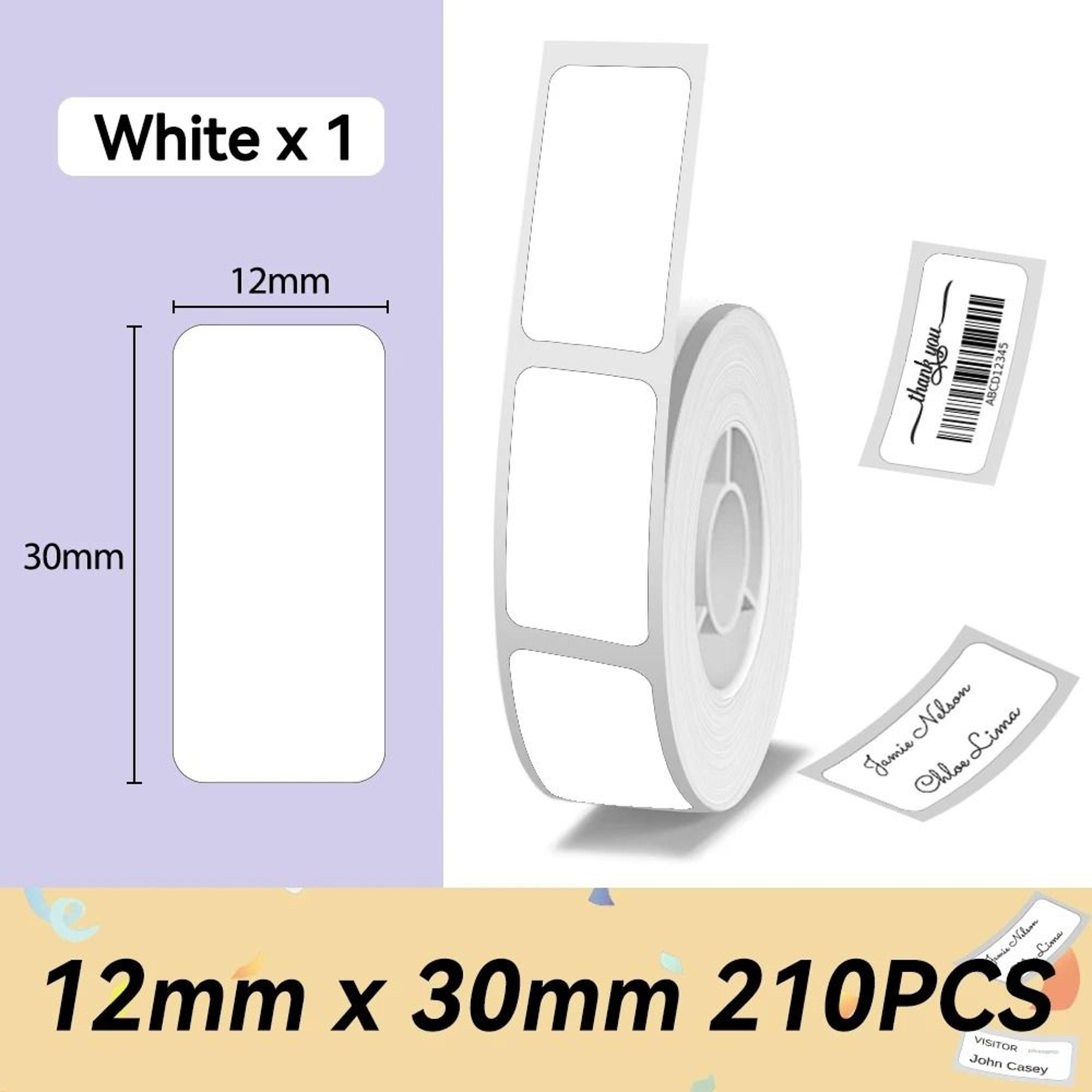 Phomemo D30 Q30 SelfAdhesive Thermal Label Tape Roll 6mm15mm Replacement Sticker 9
