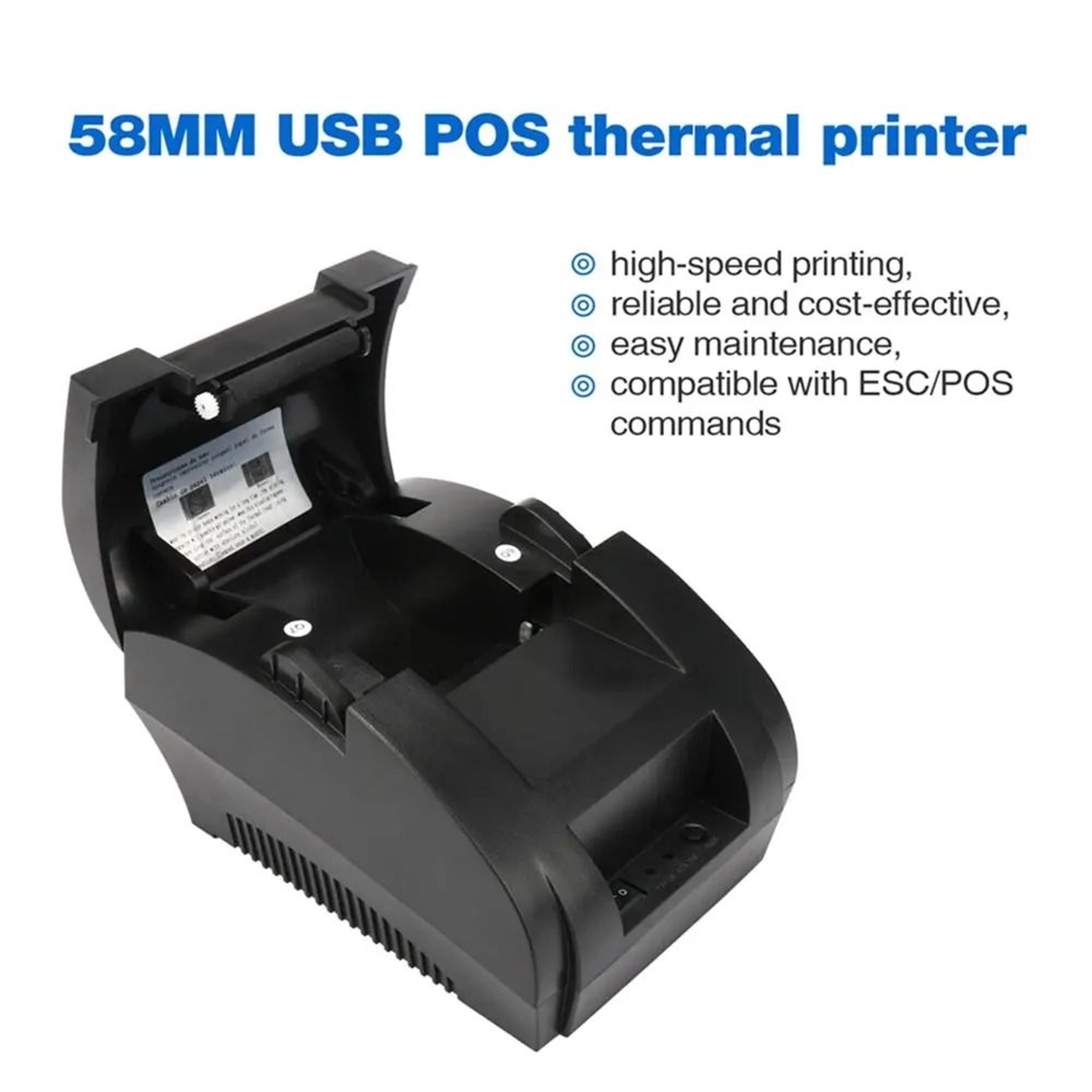 NETUM NT5890K 58mm USB Thermal Receipt Printer POS Bill Machine For Supermarket  Retail 2