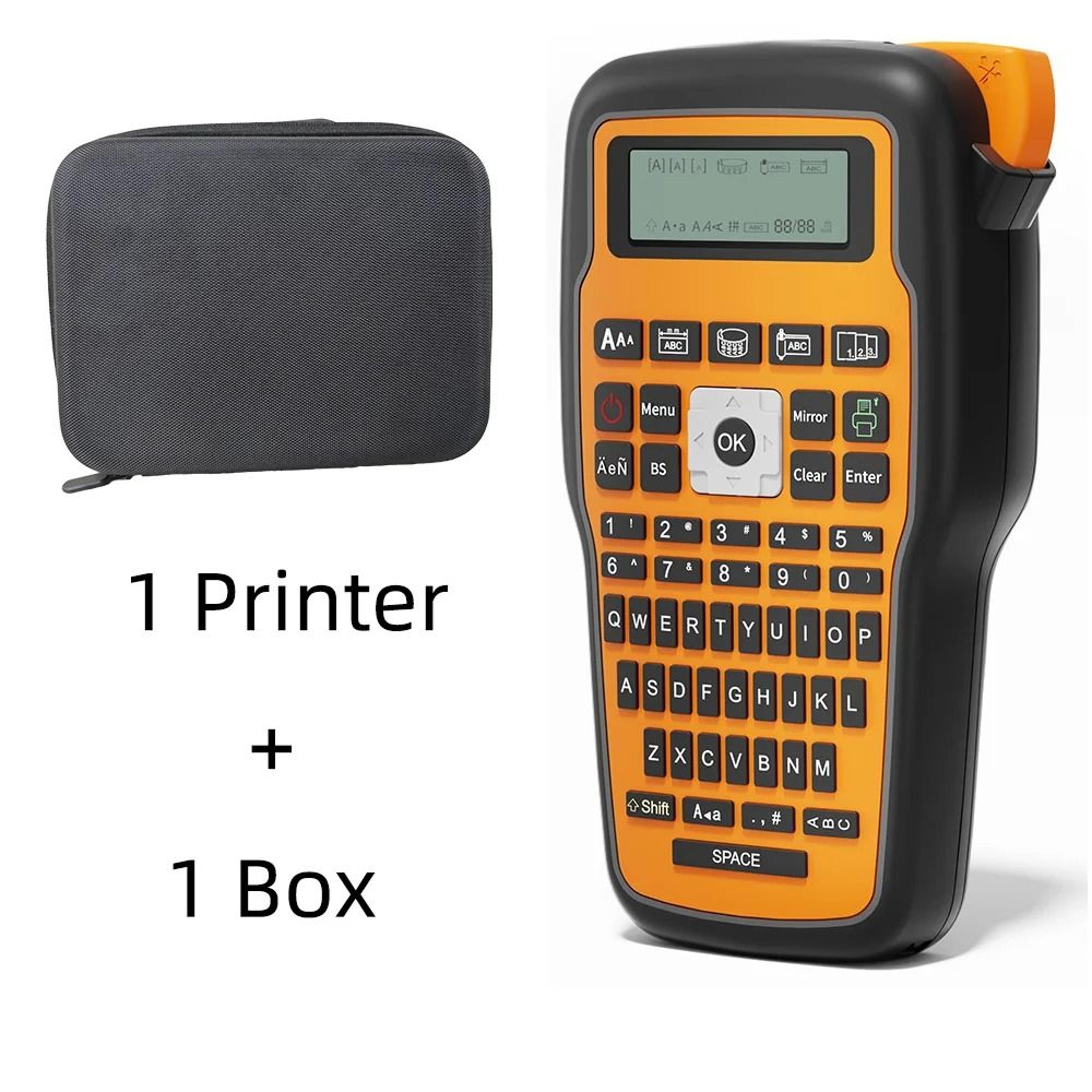 E1000 Pro Handheld Industrial Label Printer With Packaging Box 203DPI Compatible With Brother TZe23 7