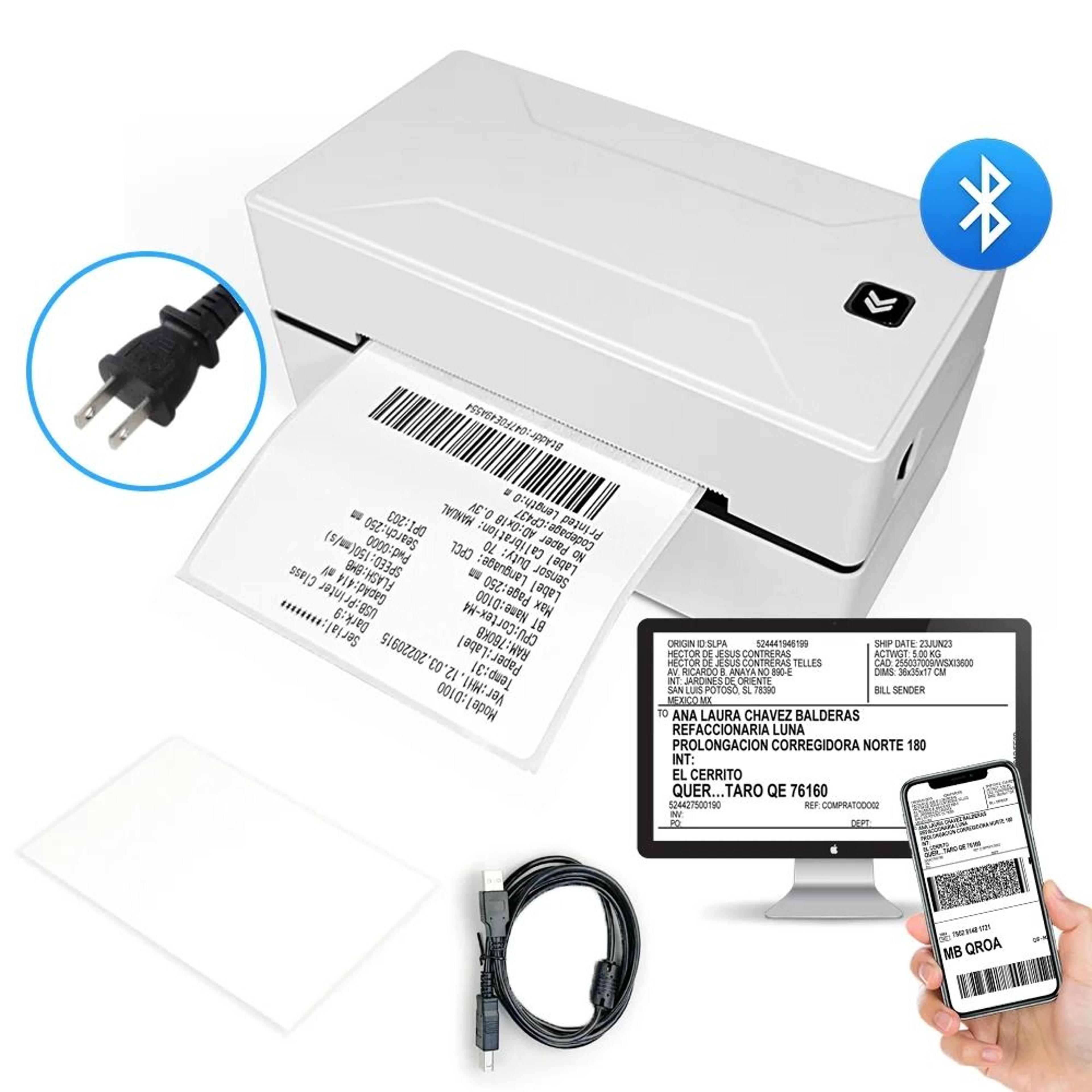 Marklife D100 Portable Bluetooth Wireless 4x6 Thermal Shipping Label Printer For Windows Mac IOS  A 9