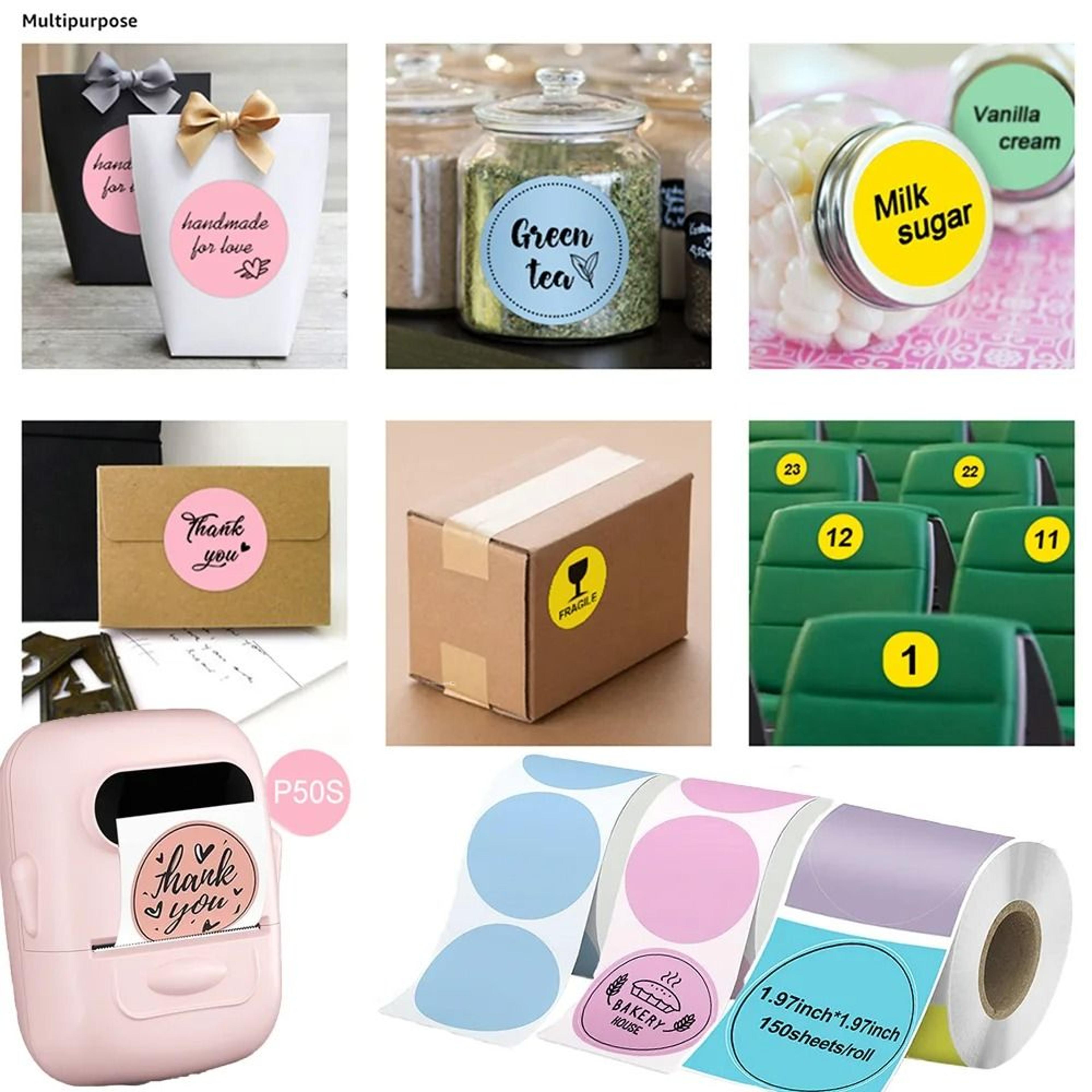Marklife P50 Bluetooth Thermal Label Printer Waterproof Sticker Maker For DIY  Business 3