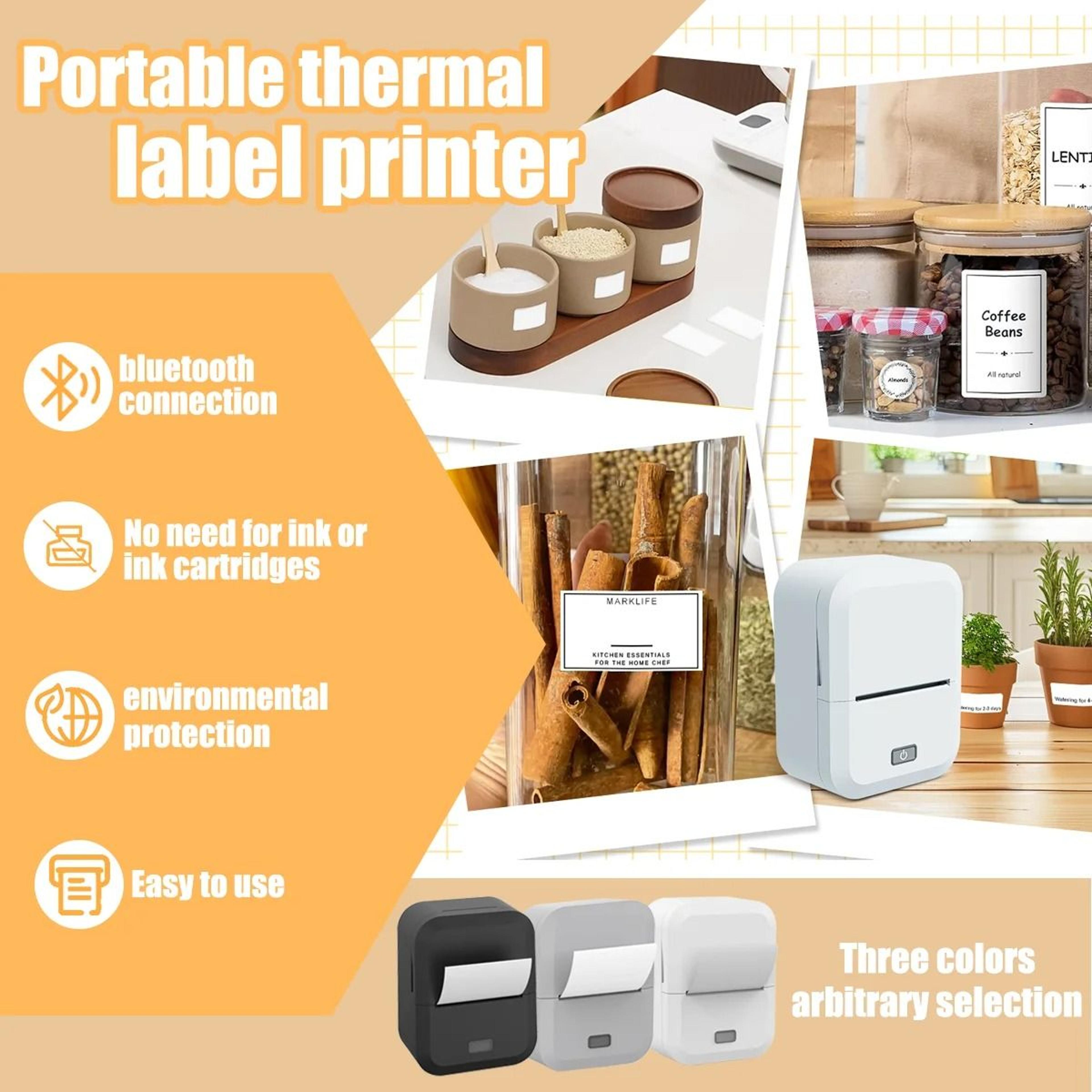 Marklife X2 Mini Portable Bluetooth Thermal Label Printer For Home Office  Business Organization 3