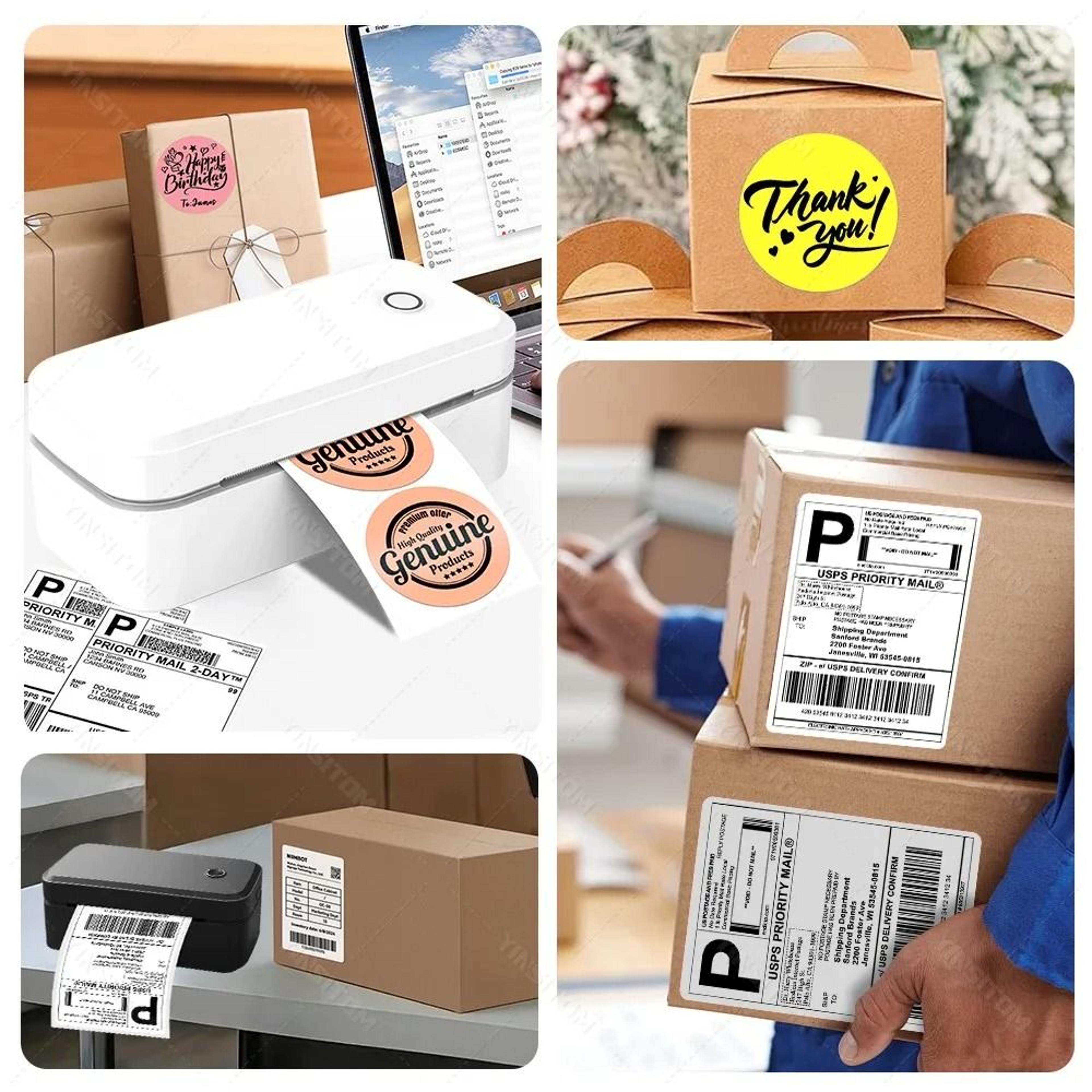 Marklife X4 Portable Bluetooth Thermal Shipping Label Printer 4x6 Mailing Packages Automatic Recogn 5