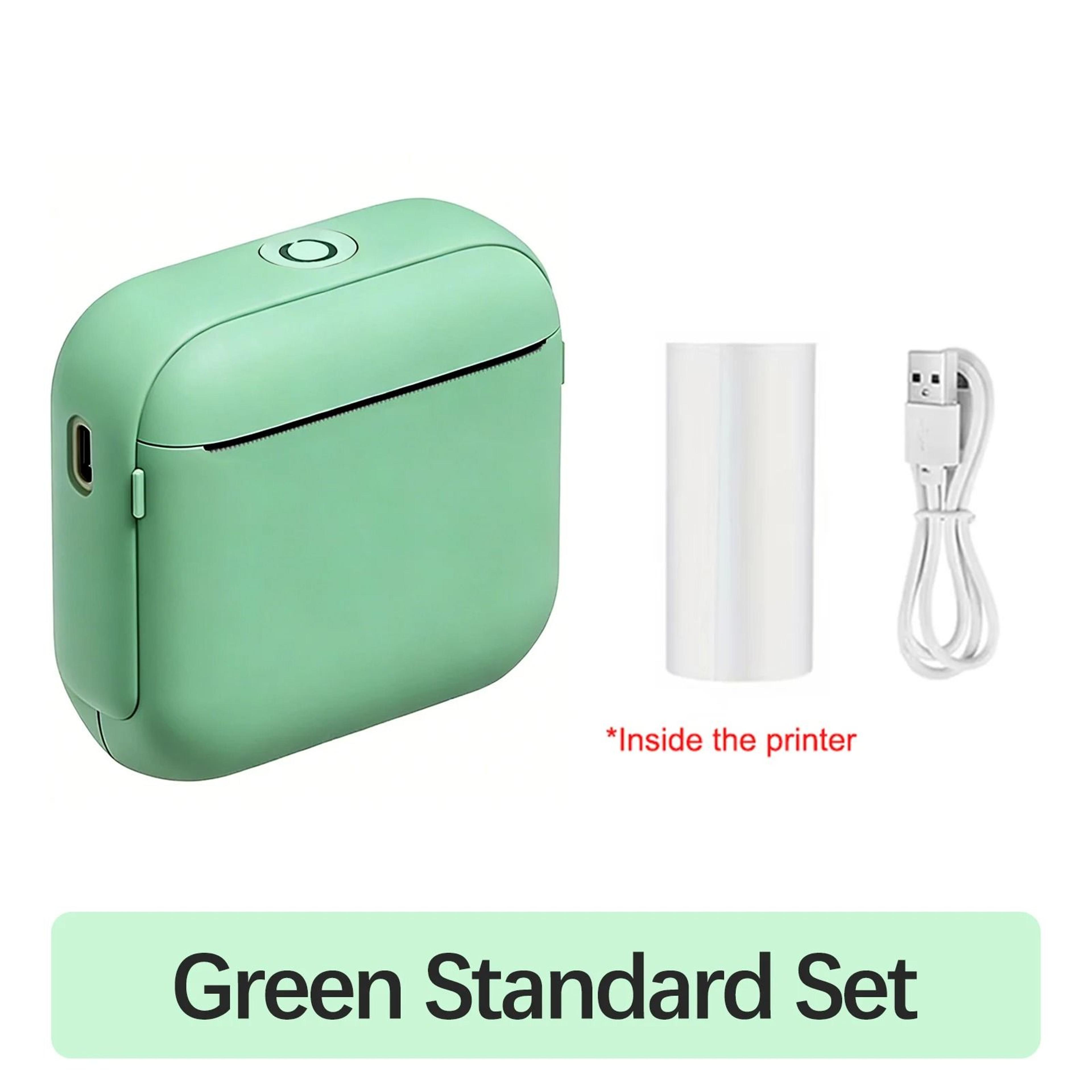 X6 Mini Portable Bluetooth Thermal Printer For Photo Journal Notes Memos  Sticker Labels 12