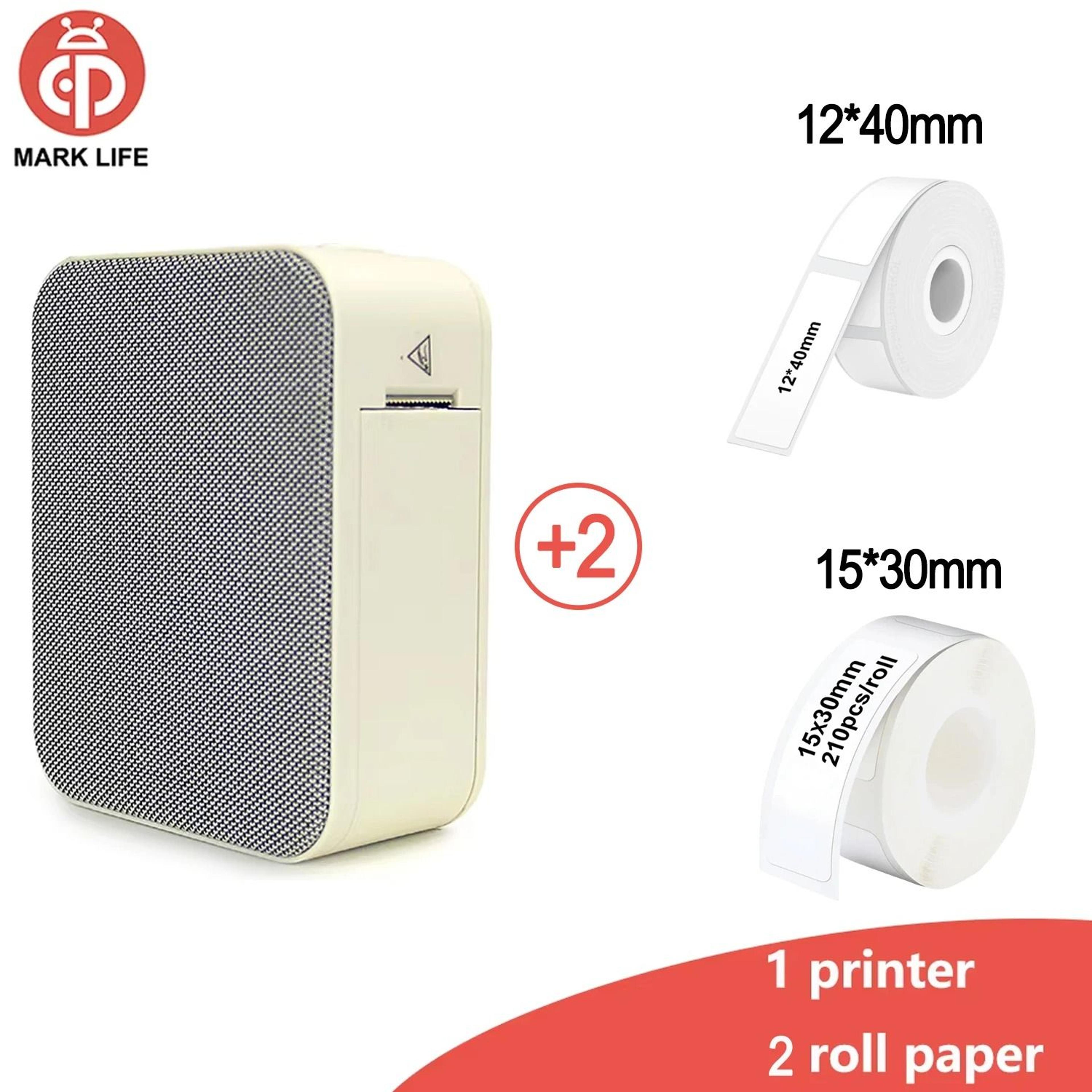 Marklife P15 Mini Bluetooth Thermal Label Printer Inkless Sticker Maker For Home Office  DIY Crafts 18
