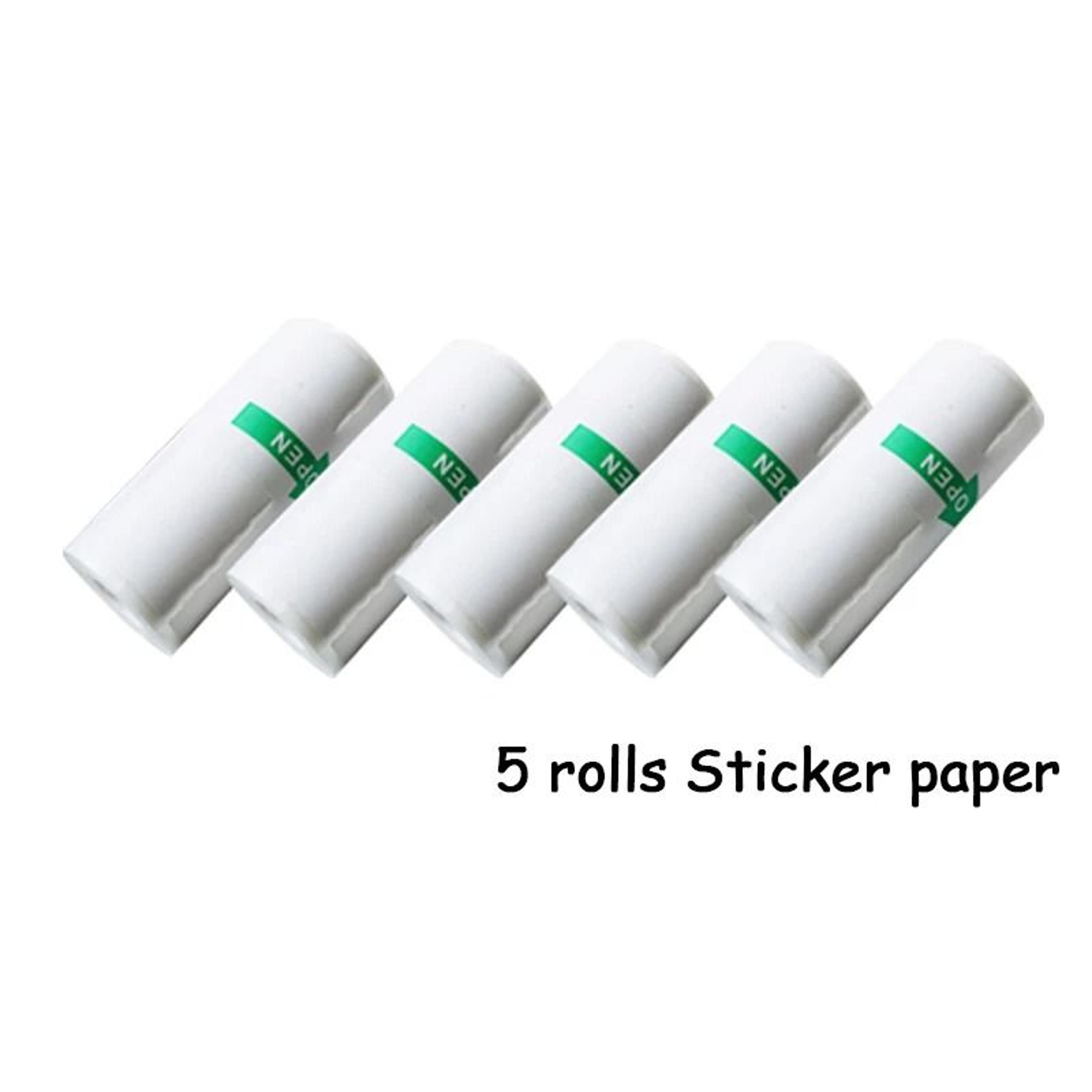 Mini Portable Bluetooth Pocket Thermal Sticker Printer Inkless Photo  Journal Printing Machine 6
