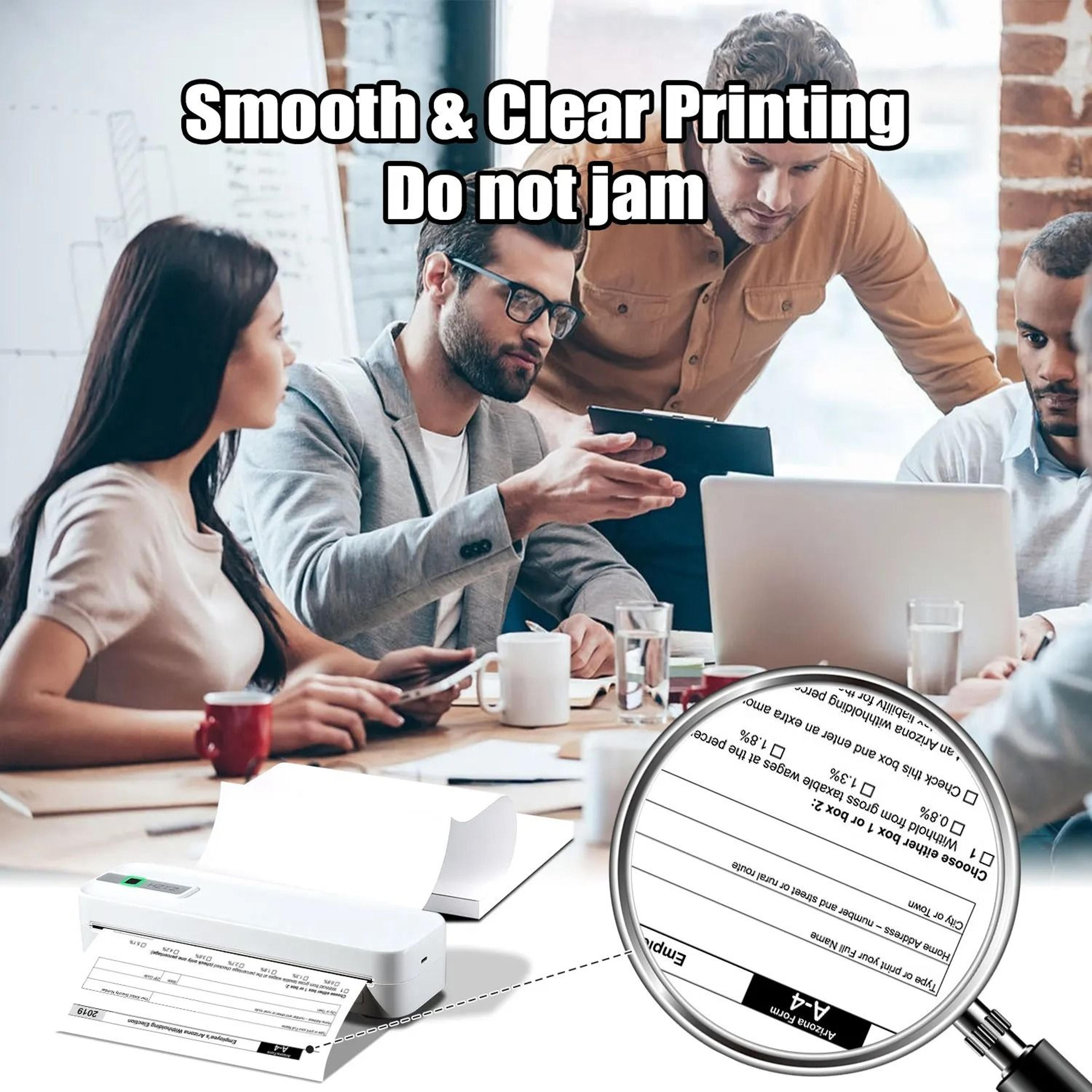 200 Sheets A4 Direct Thermal Printing Paper FastDrying MultiPurpose Sheet Pack For Portable A4 Prin 2