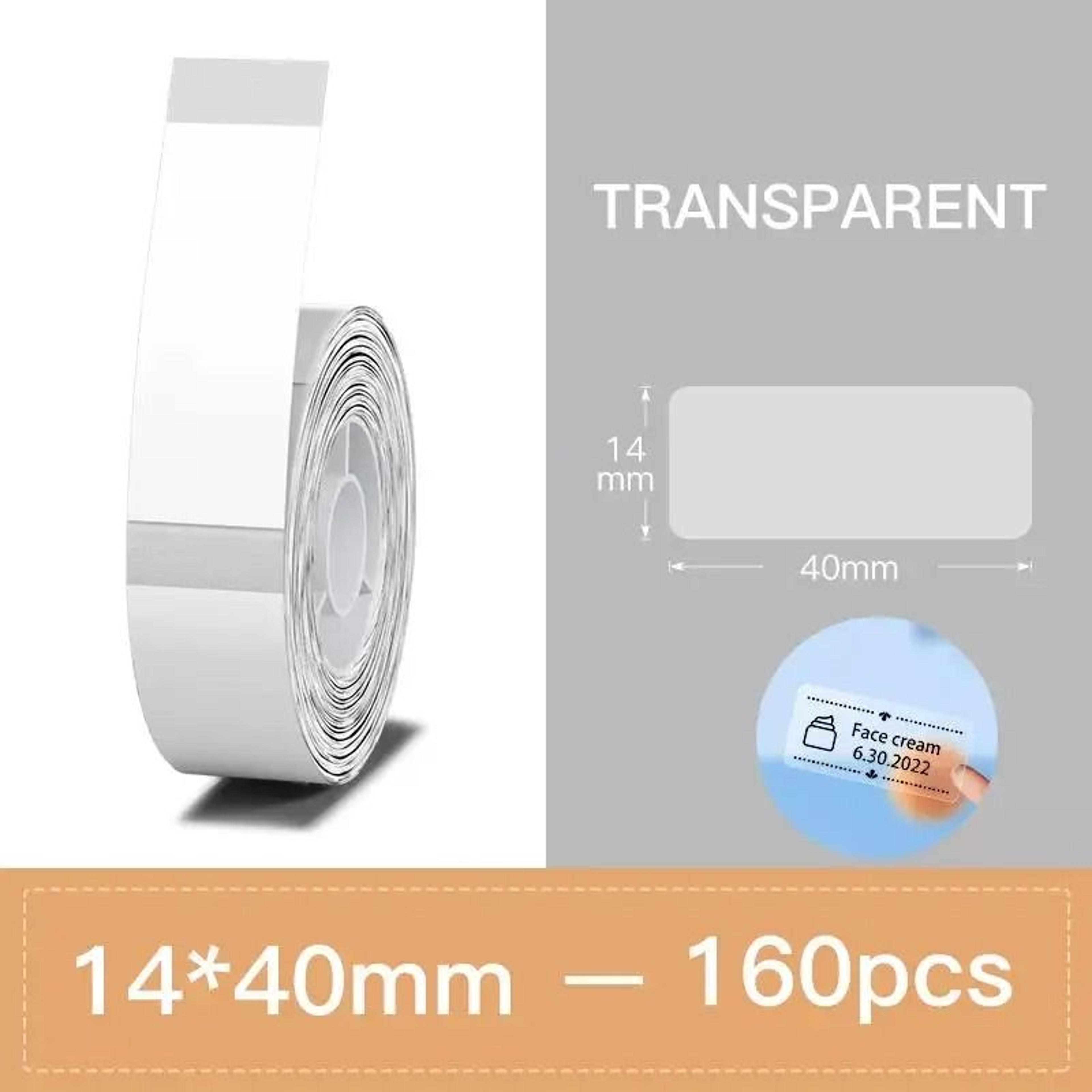 Niimbot D11 D101  D110 Thermal SelfAdhesive Waterproof Label Rolls Cable Color  Round Stickers 9