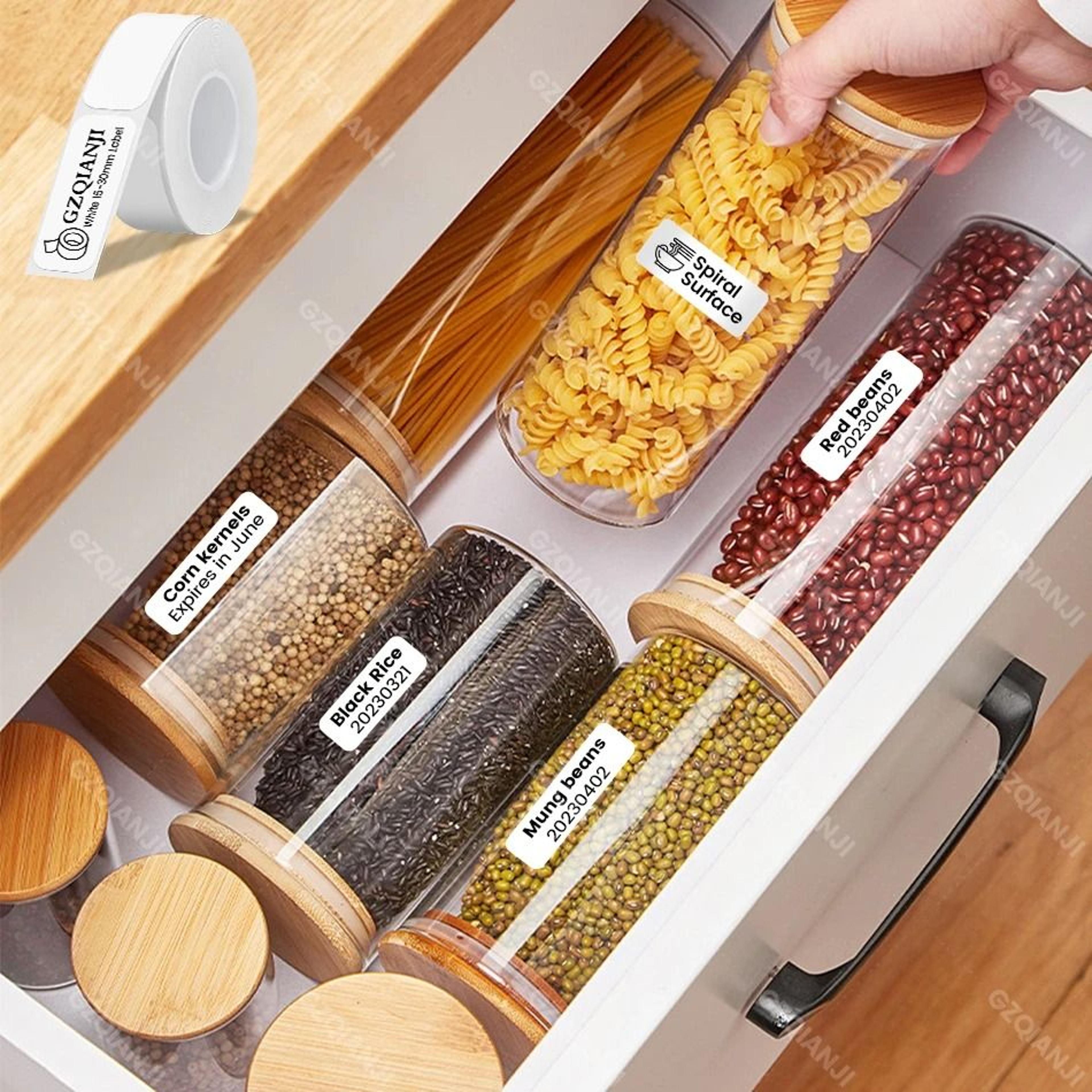 Mini Thermal Label Tape Roll Set 1215mm Waterproof Adhesive Stickers For P15 Label Printer 5