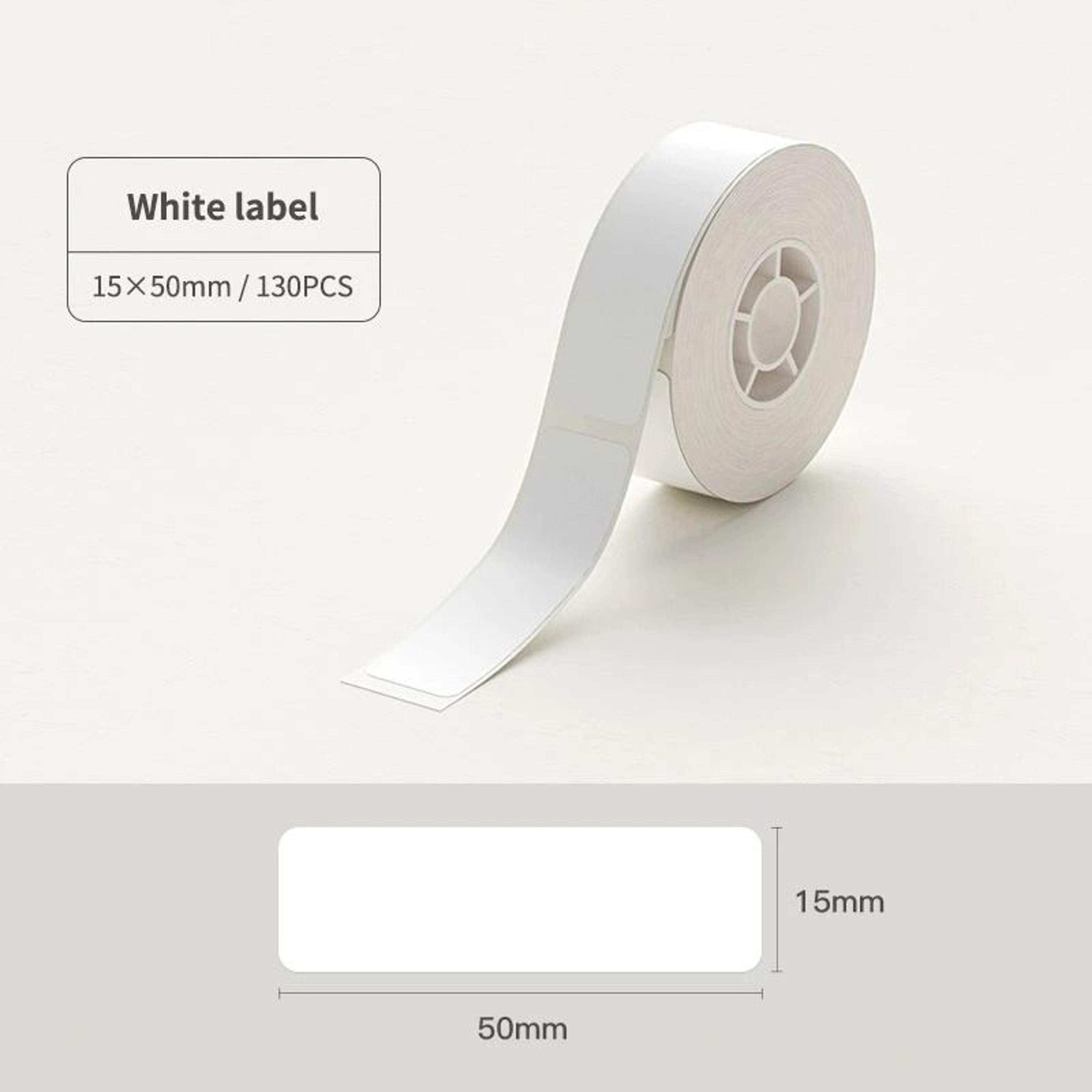Niimbot D11 D110 Transparent  White SelfAdhesive Label Sticker Rolls 7
