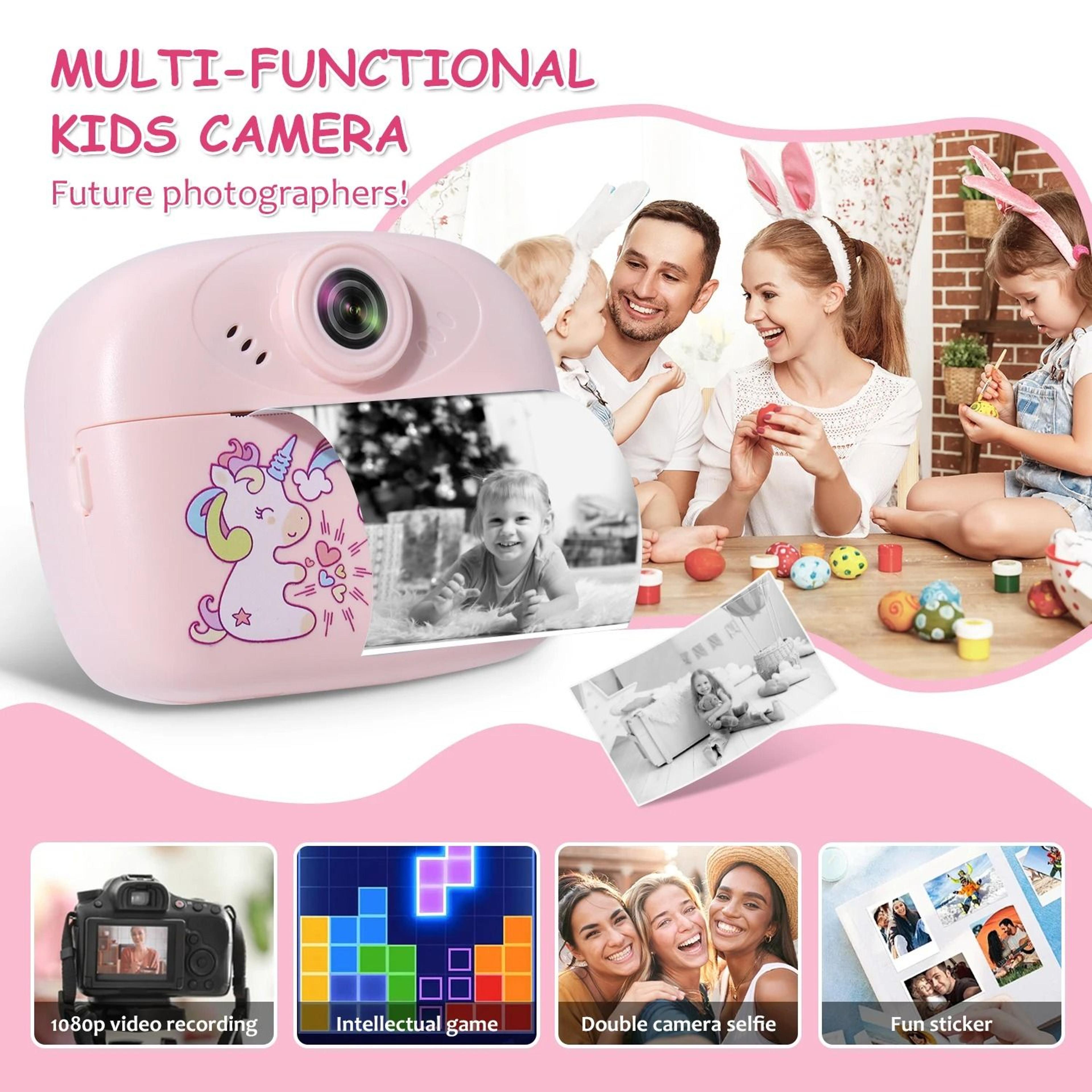 Childrens Mini Instant Print Camera 57mm Thermal Photo  Video Recorder For Kids 1