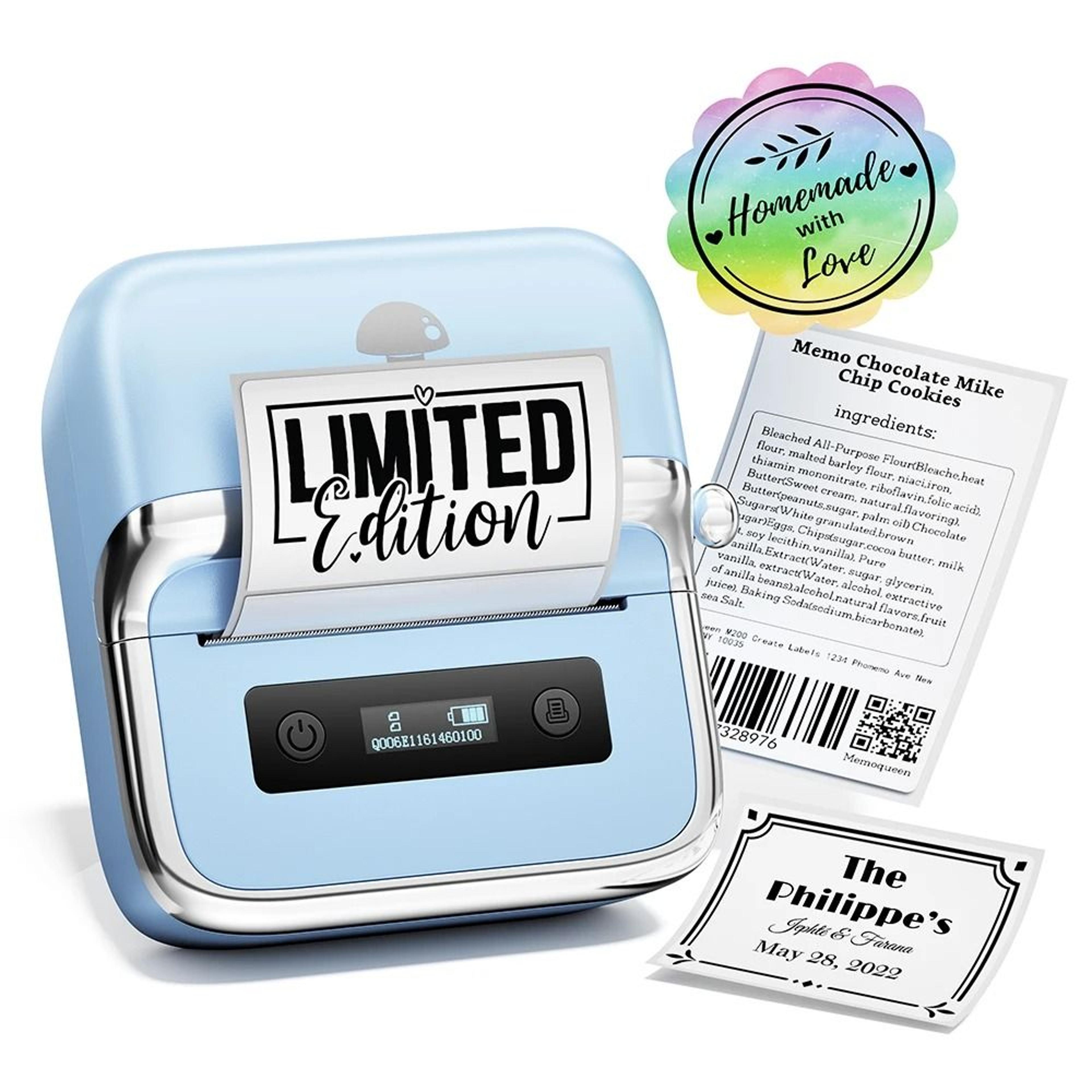 Phomemo M250 Wireless Bluetooth Thermal Label Printer For DIY Notebooks  Price Tags 6