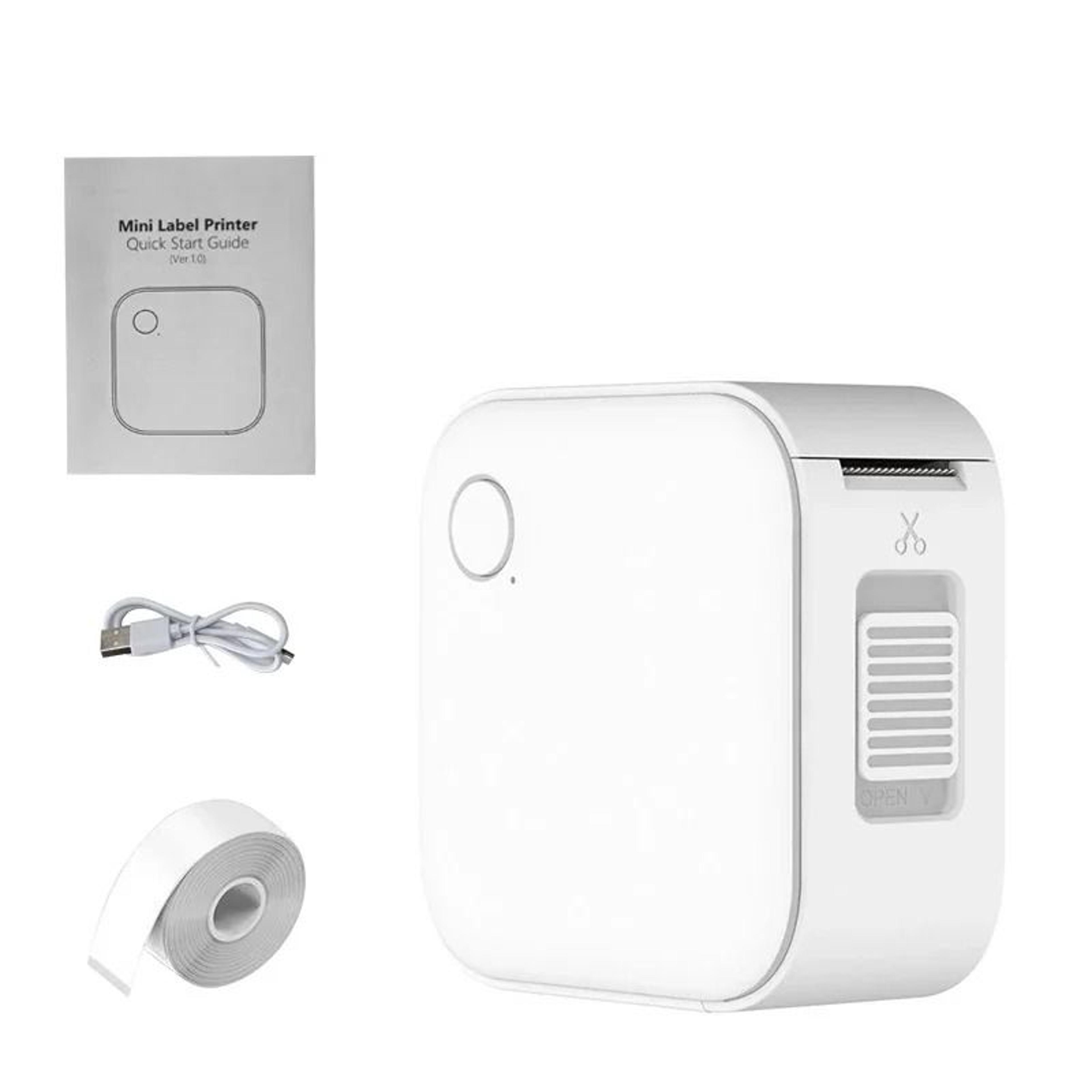 HZTZ Mini Bluetooth Thermal Label Printer Smart SelfAdhesive Price Tag  Sticker Maker 8