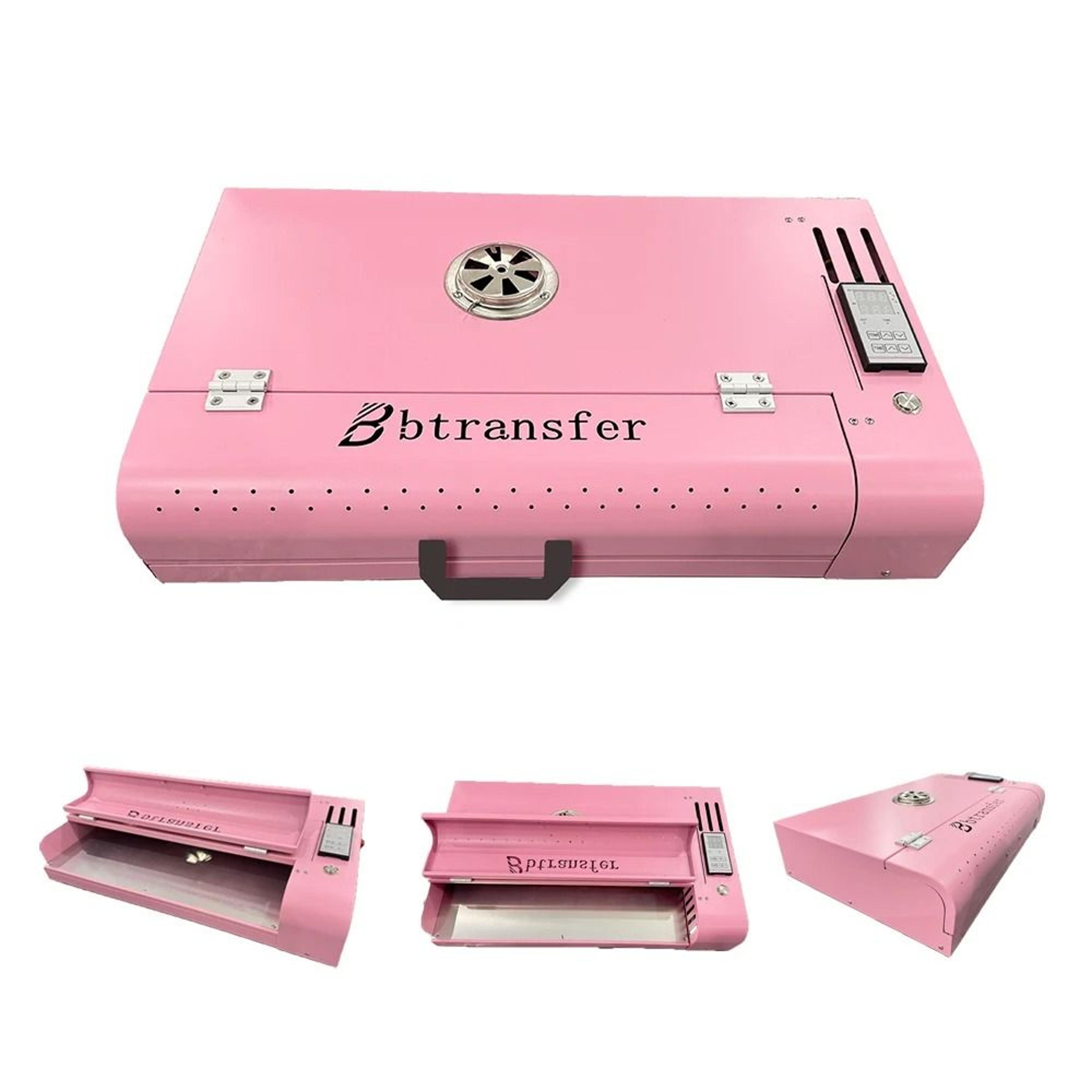 Pink Bright Color A3 DTF Curing Oven Machine For Heat Transfer Film Dryer 1