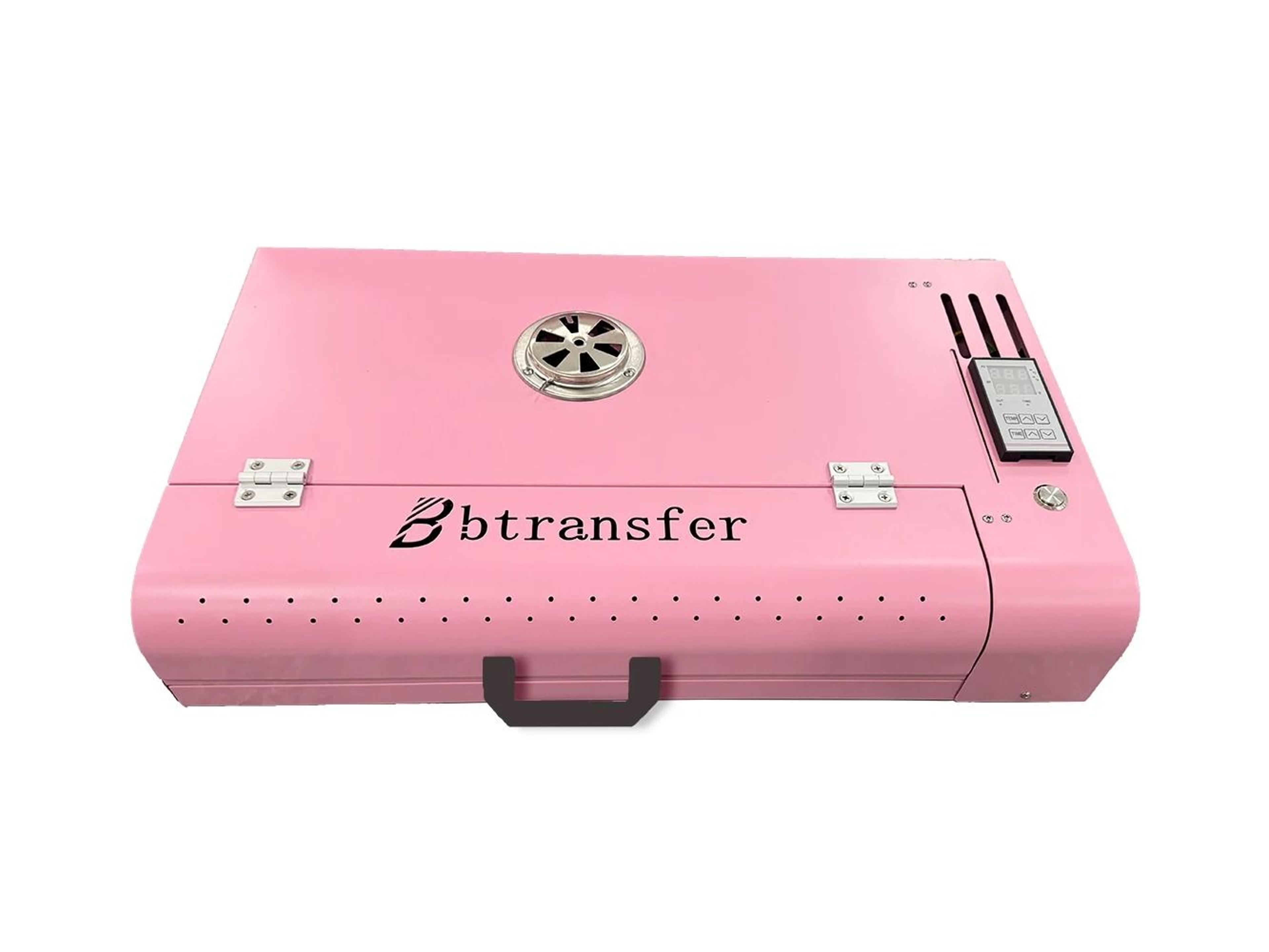 Pink Bright Color A3 DTF Curing Oven Machine For Heat Transfer Film Dryer 9