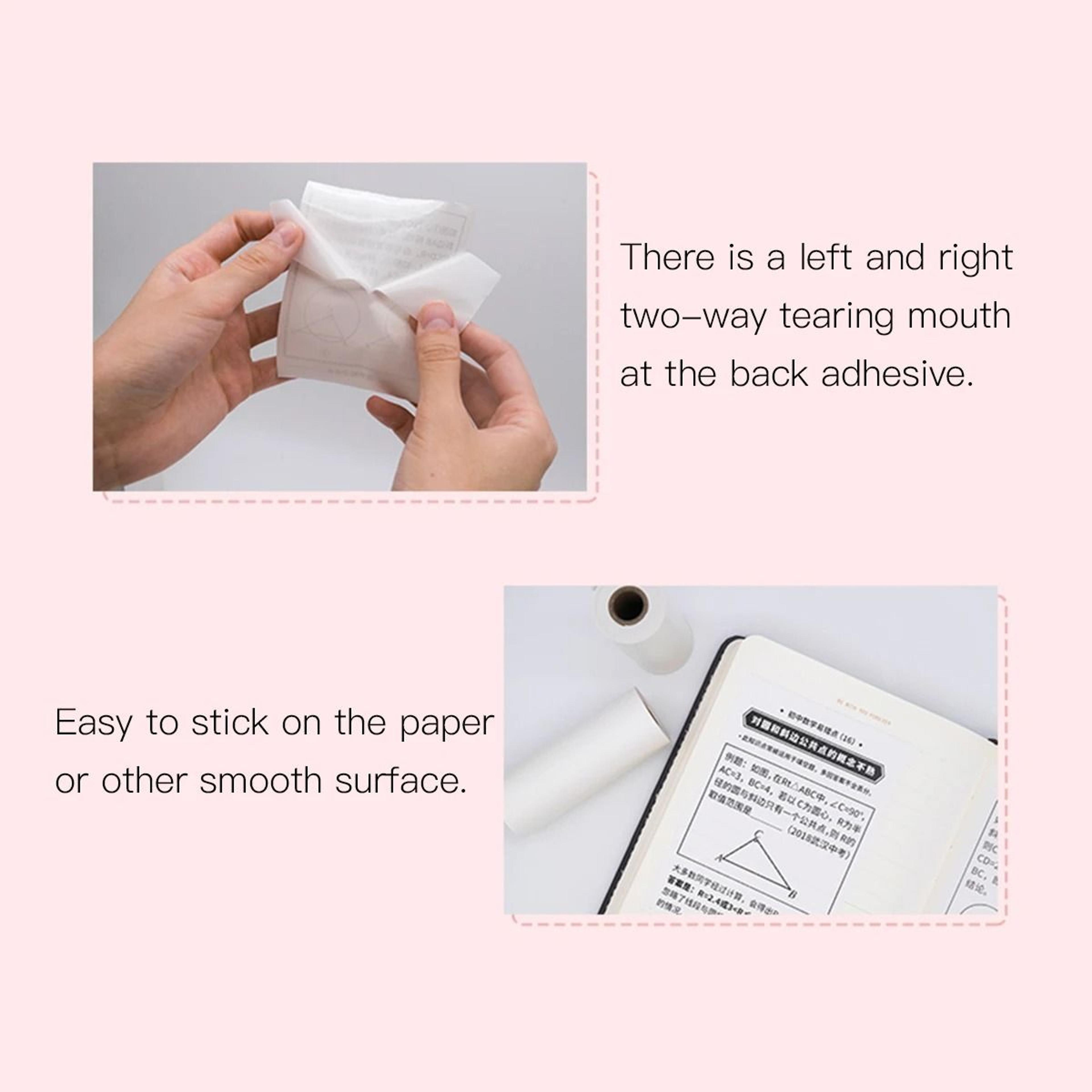 3 Rolls Poooli 110x30mm White Thermal Paper BPAFree 10Year Archival Roll For L3 Printer 3