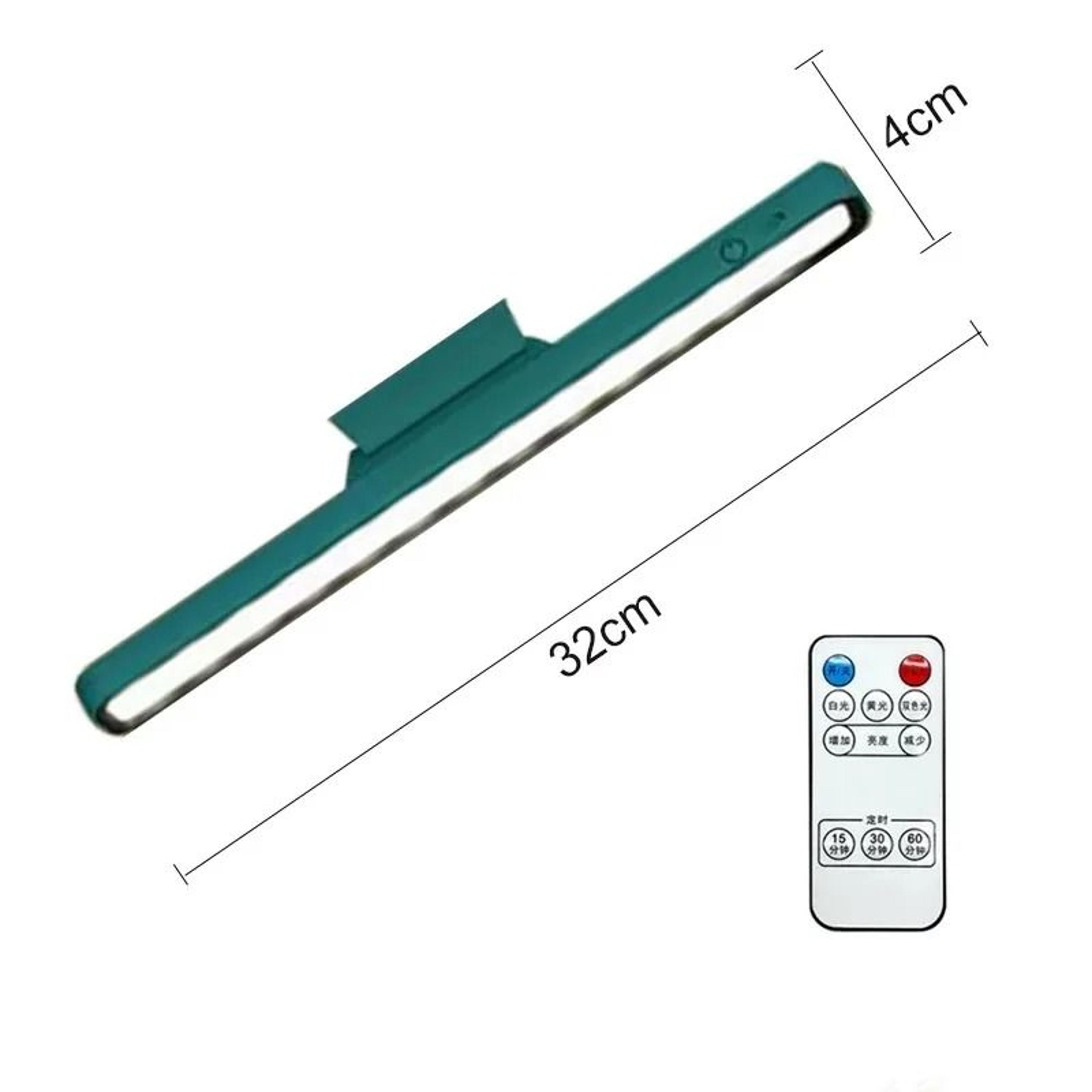 Magnetic Hanging LED Desk Lamp USB Rechargeable Stepless Dimming Reading  Night Light 9