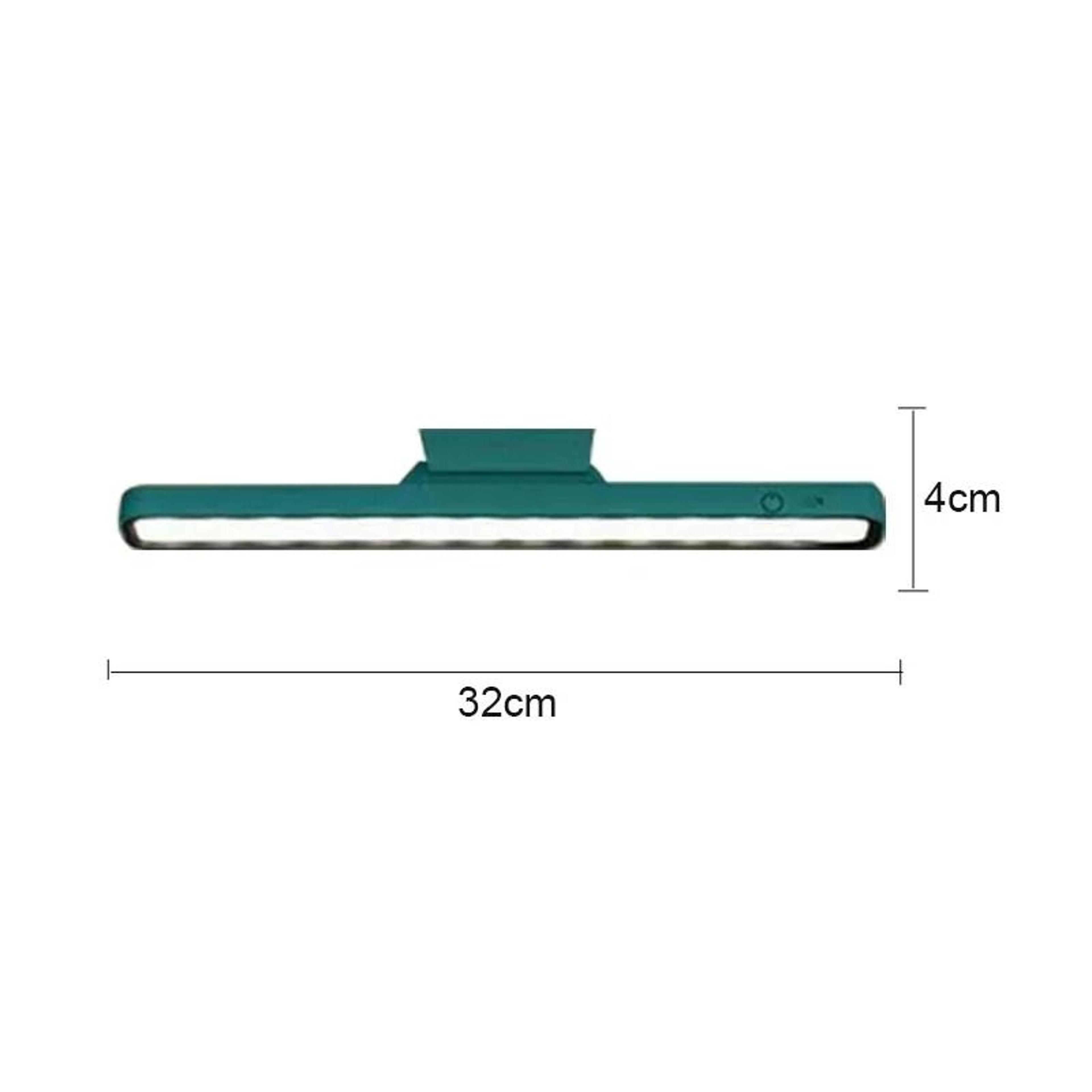 Magnetic UnderCabinet LED Light Bar  Rechargeable Wireless Wall  Desk Lamp With Stepless Dimming 10
