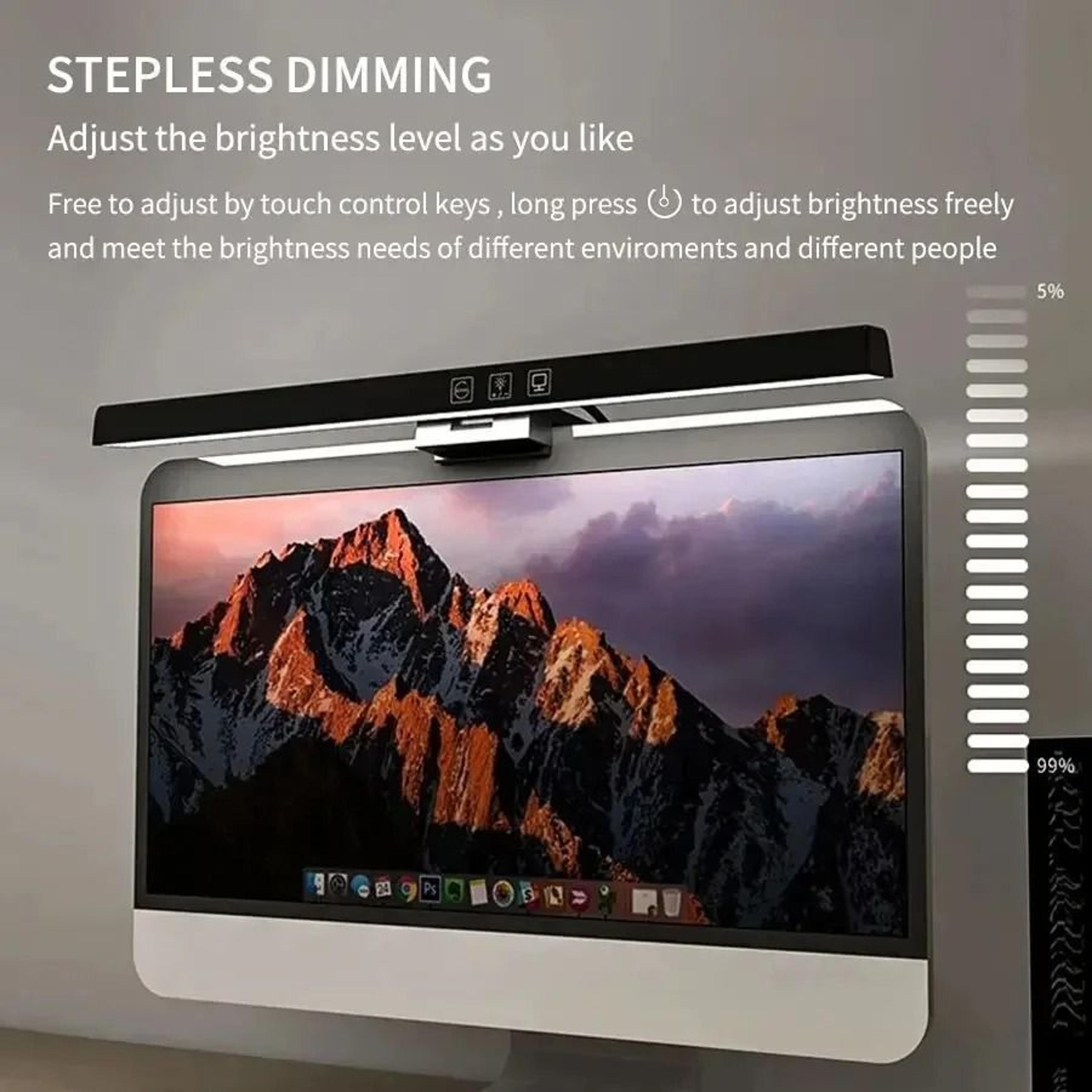 Computer Monitor Light Bar LED Screen Hanging Desk Lamp Dimmable EyeCaring Task Light 1