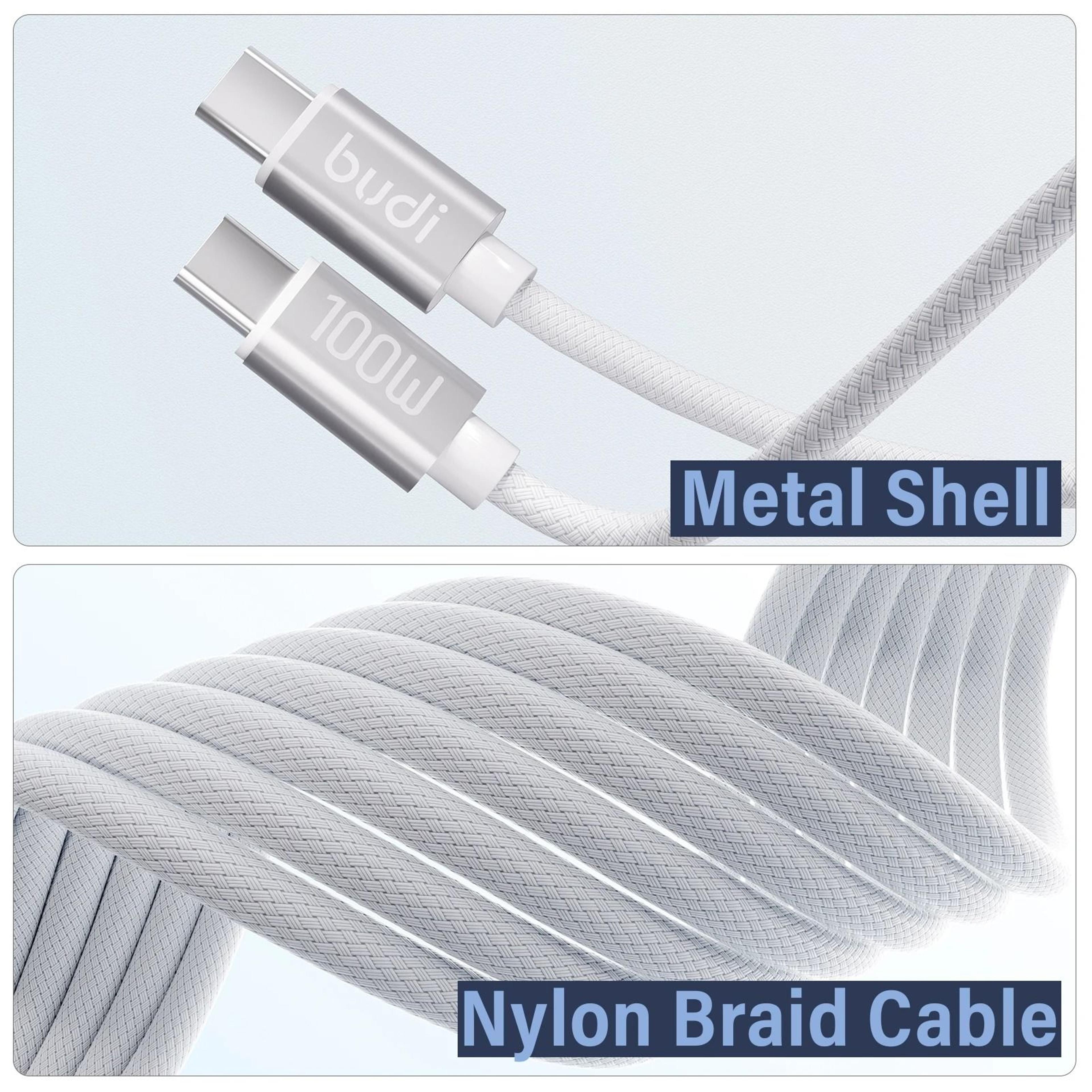 100W 2in1 USBC Fast Charging Cable With Magnetic Smartwatch Charger 5