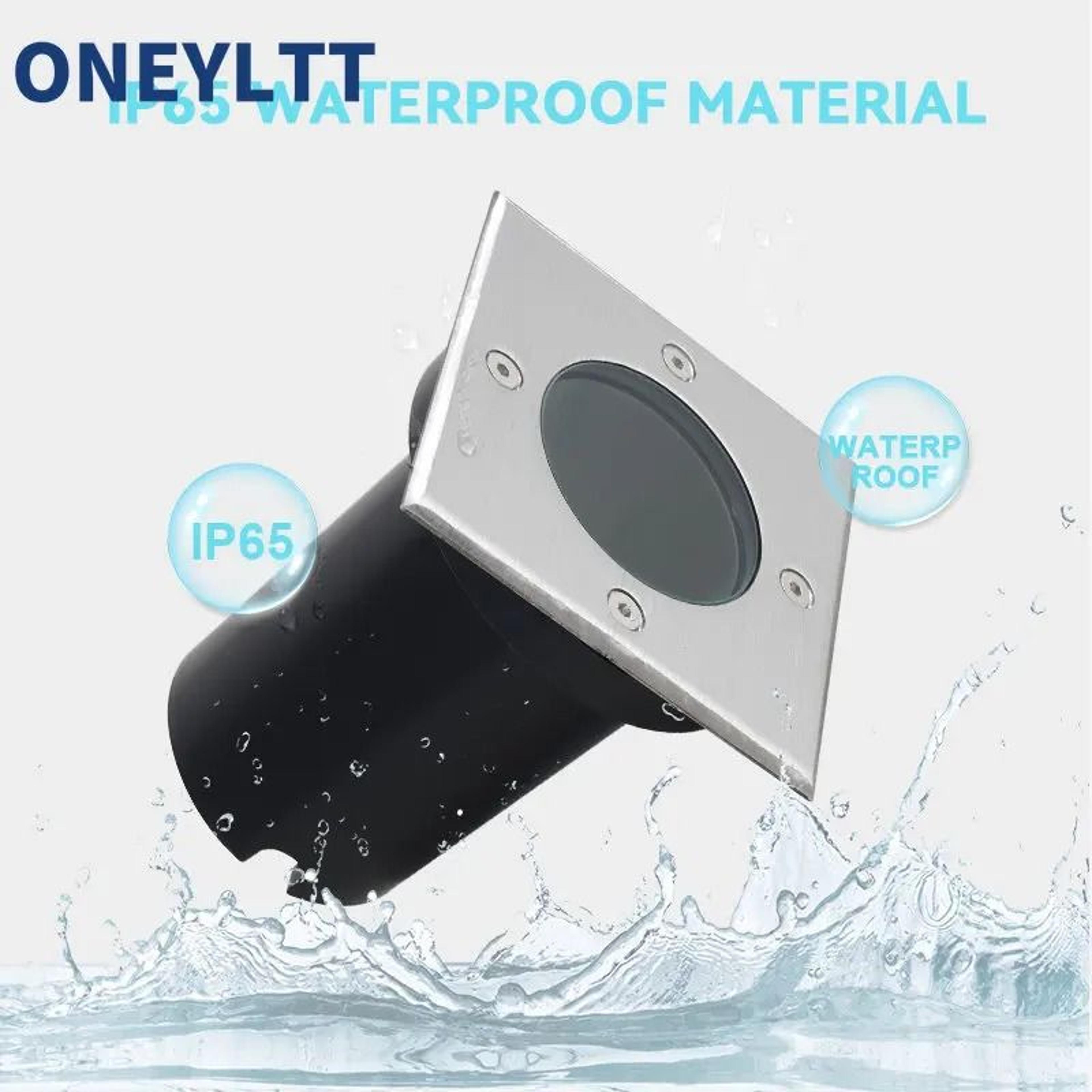 Outdoor Waterproof GU10 InGround Well Light  Stainless Steel Buried Landscape Spot Fixture 4