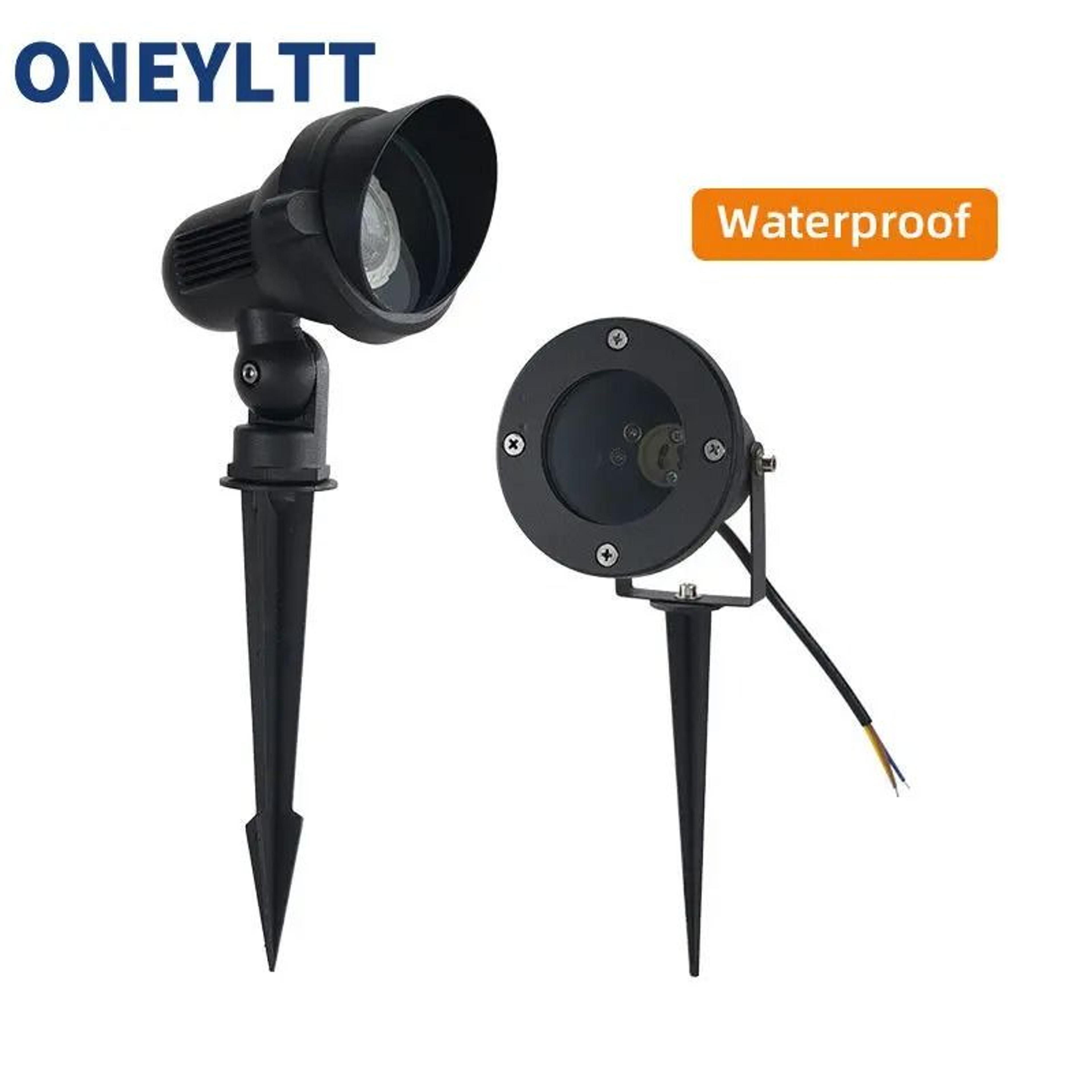Outdoor Waterproof GU10 MR16 Garden Spike Spotlight  Landscape Lawn  Pathway Lamp 2