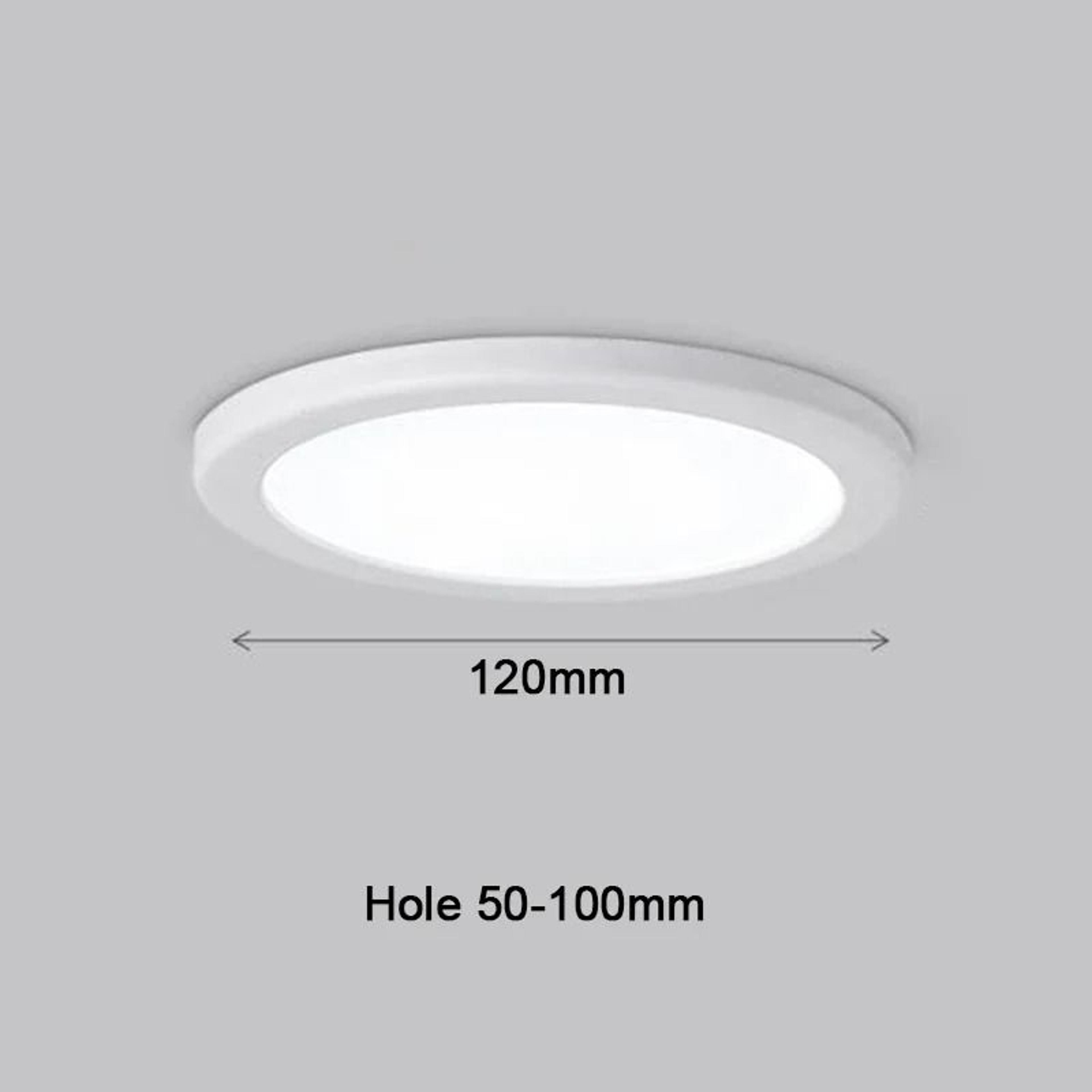 UltraThin Adjustable LED Ceiling Panel Downlight  Fit 50mm200mm Cutout Holes 6