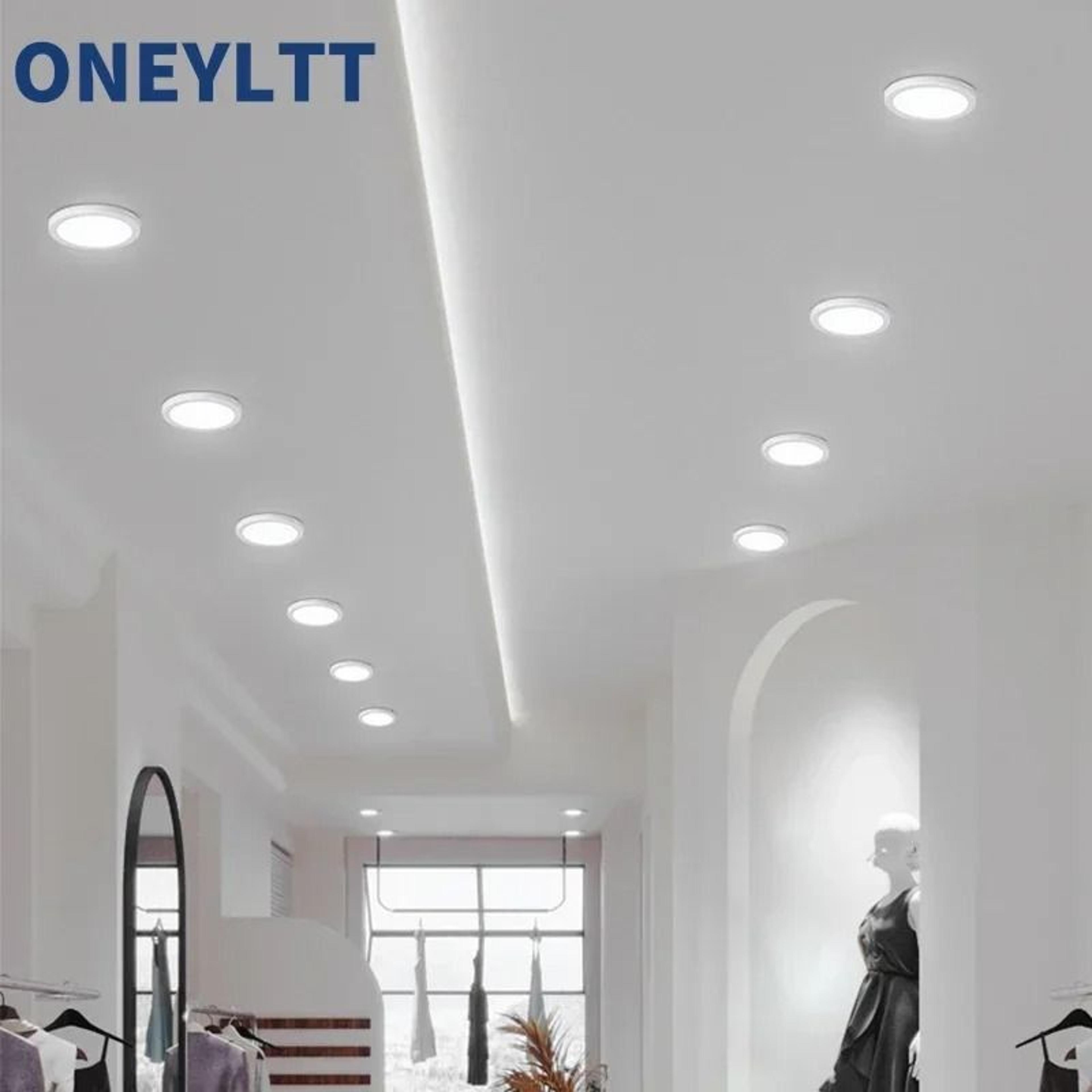 UltraThin Adjustable LED Ceiling Panel Downlight  Fit 50mm200mm Cutout Holes 3