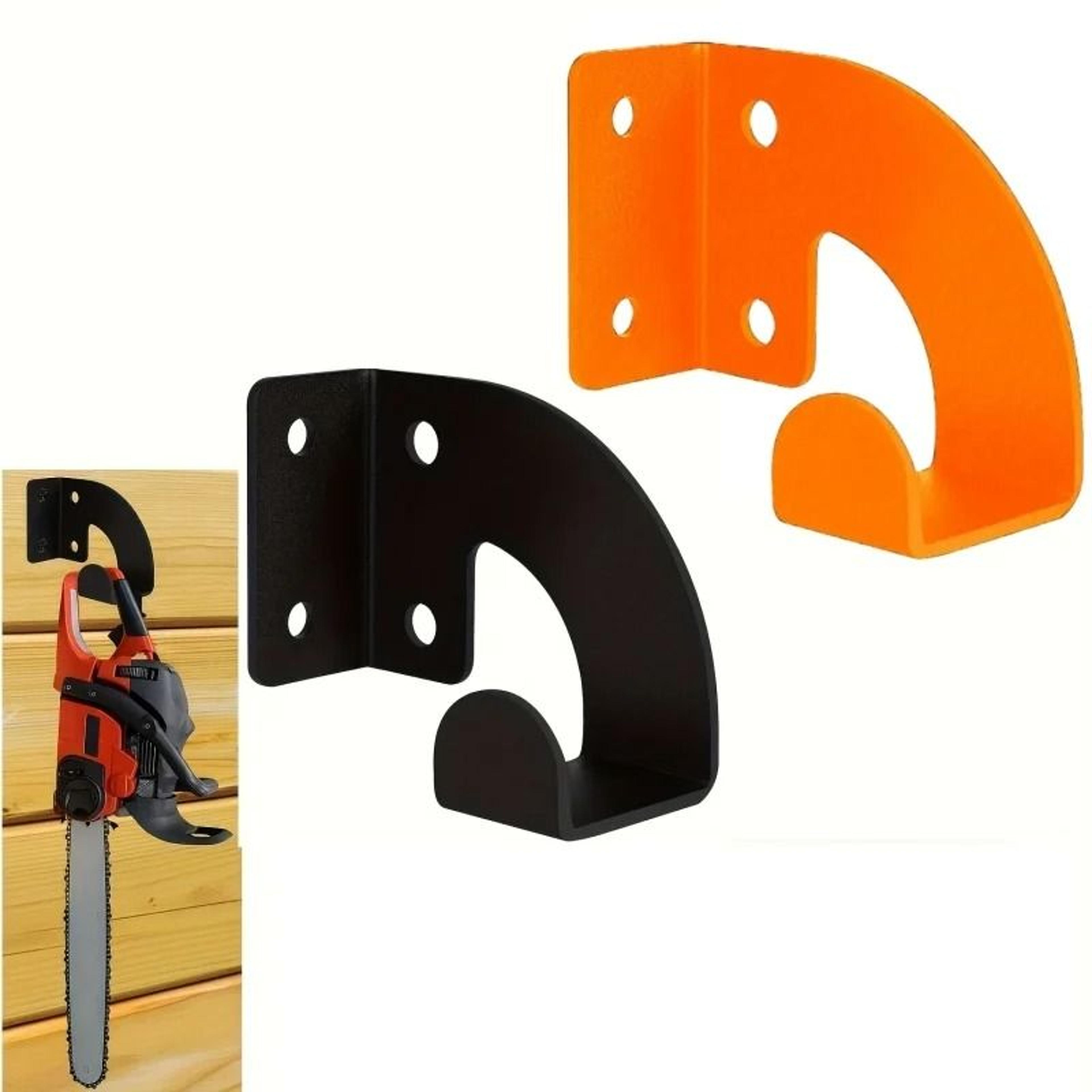 heavy-duty wall-mounted tool organizer shelf – floating storage rack for garage & garden lawn mowers & trimmers