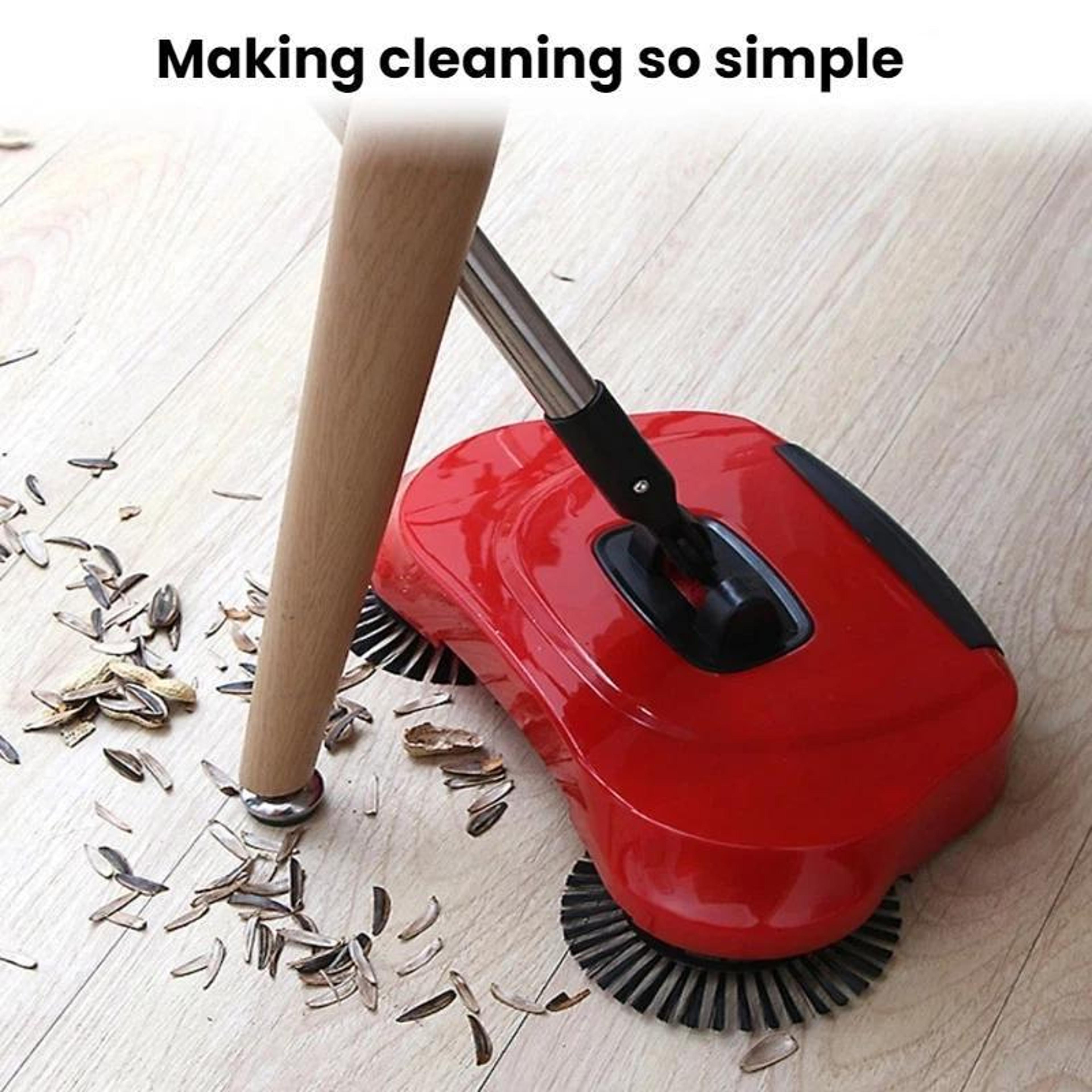 Multifunctional Push Vacuum Cleaner Lightweight Carpet Sweeper For Effortless Home Cleaning 5