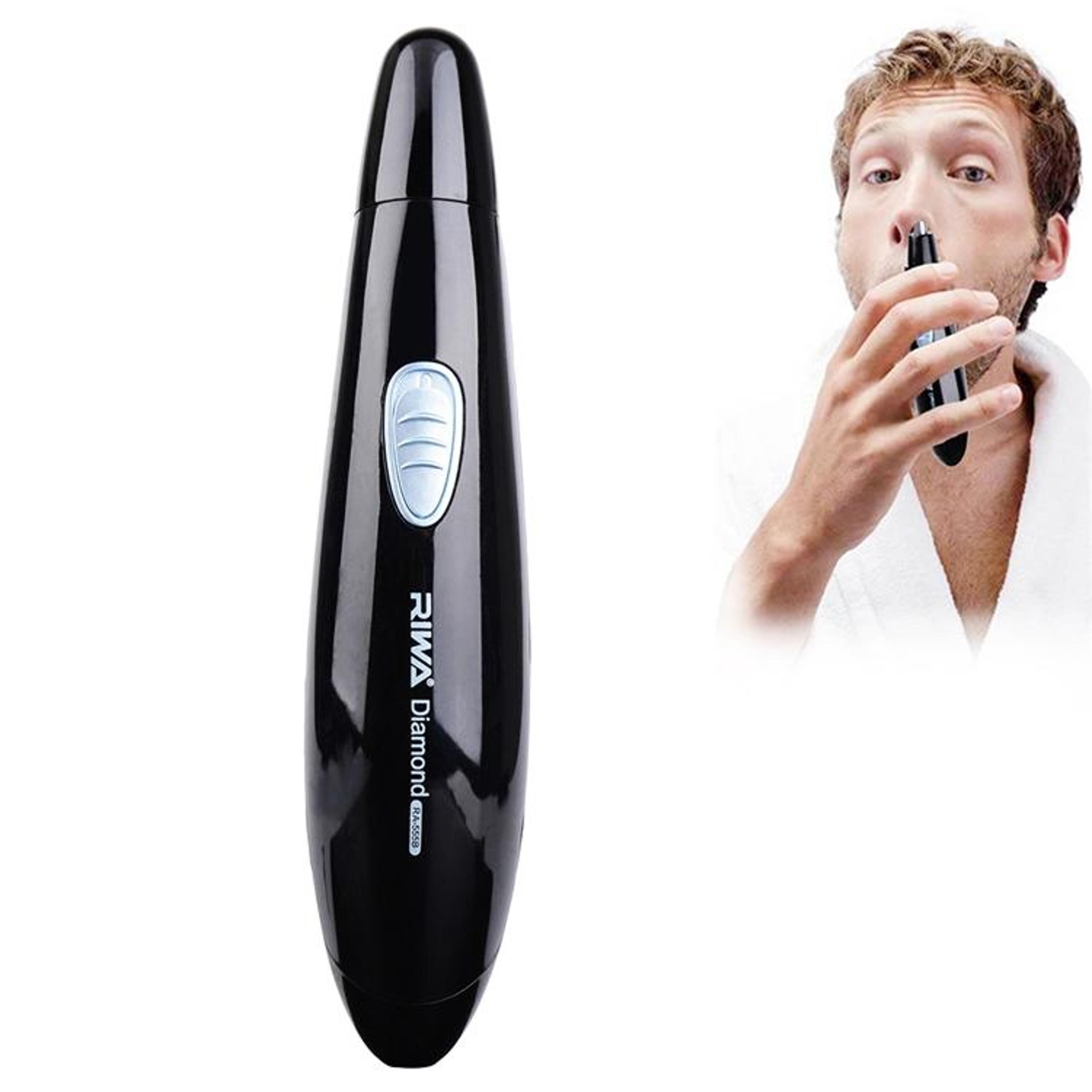 waterproof rechargeable nose hair trimmer & eyebrow trimmer for men precision grooming tool