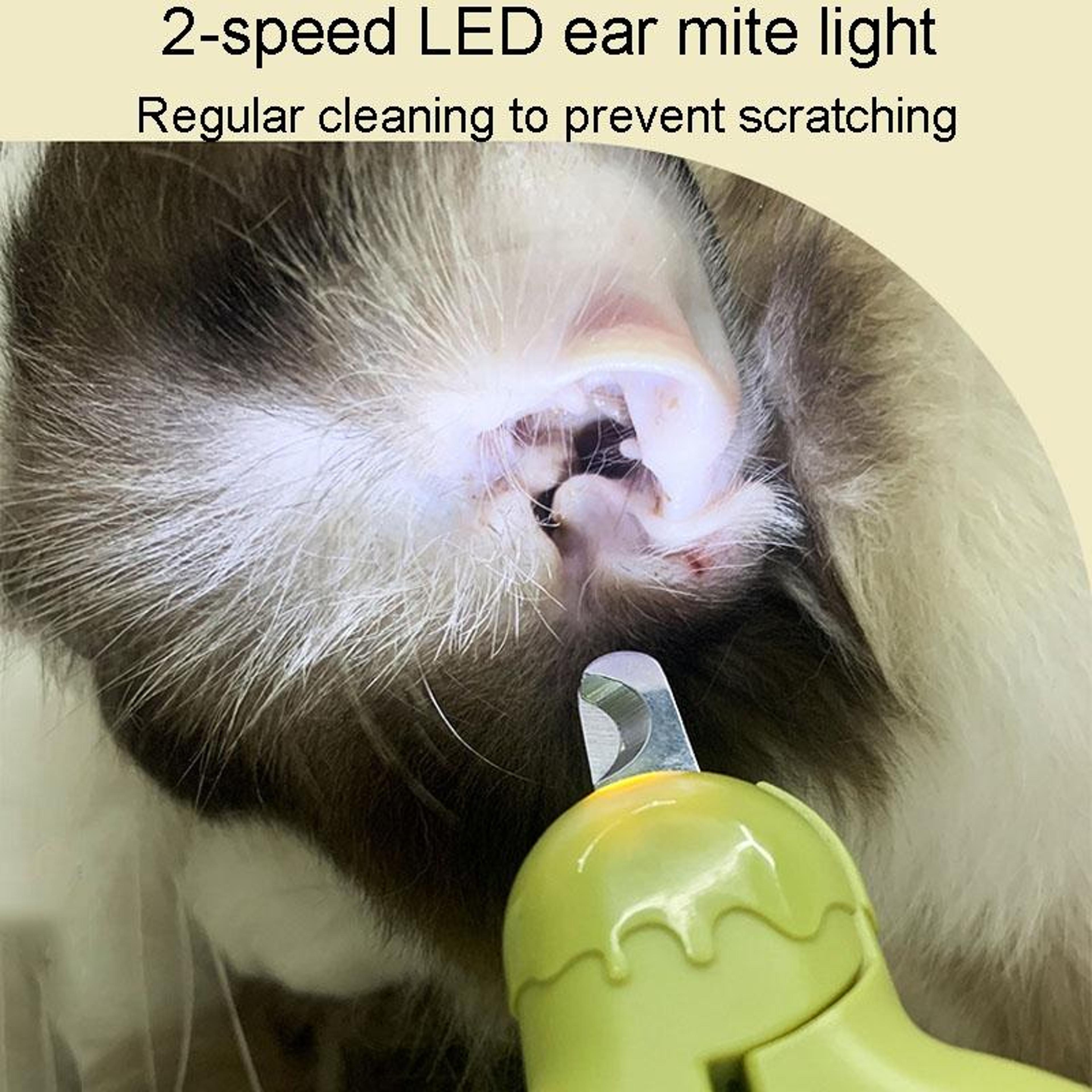 LED Dog  Cat Nail Clipper With Safety Light Stainless Steel Pet Nail Trimmer 10