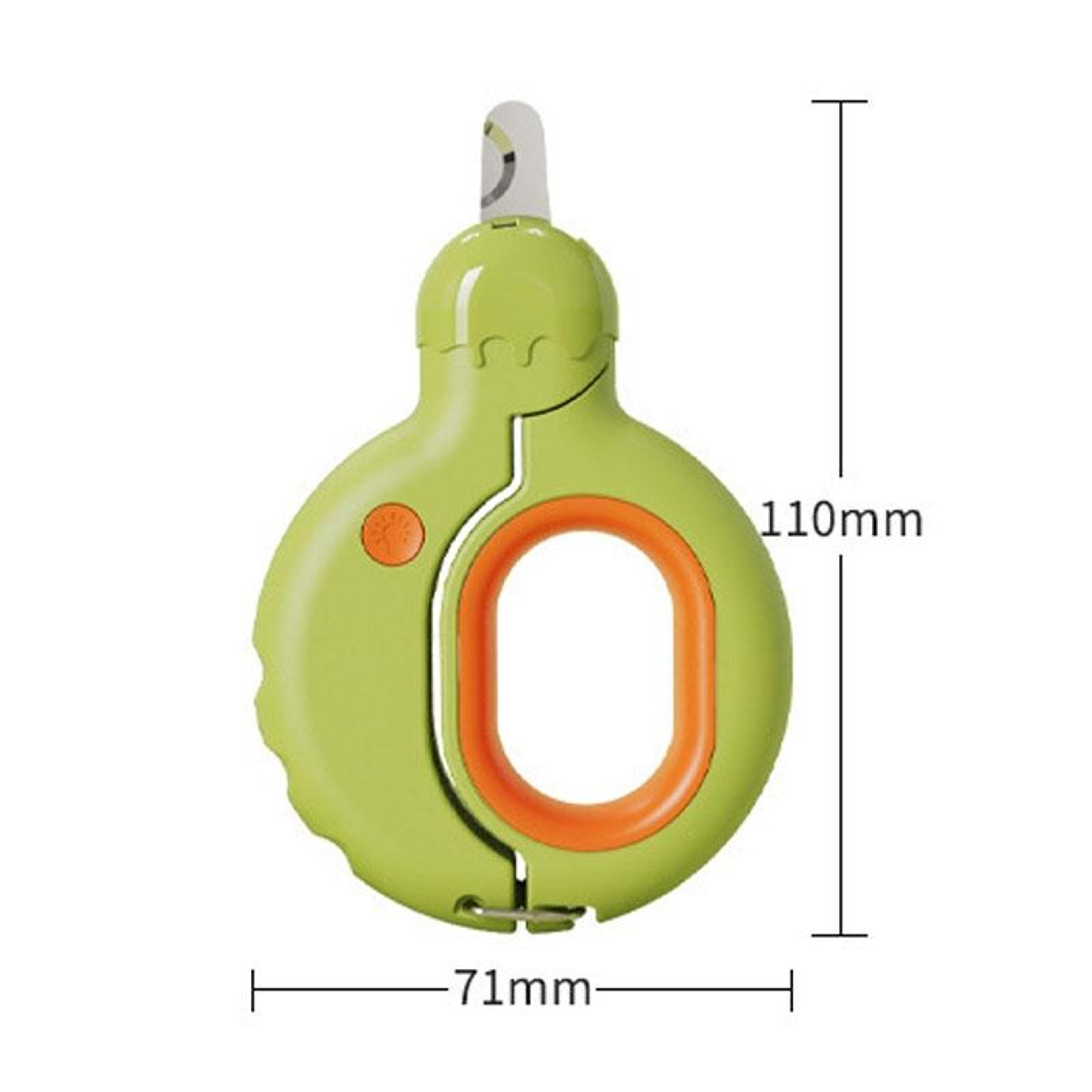 LED Dog  Cat Nail Clipper With Safety Light Stainless Steel Pet Nail Trimmer 4