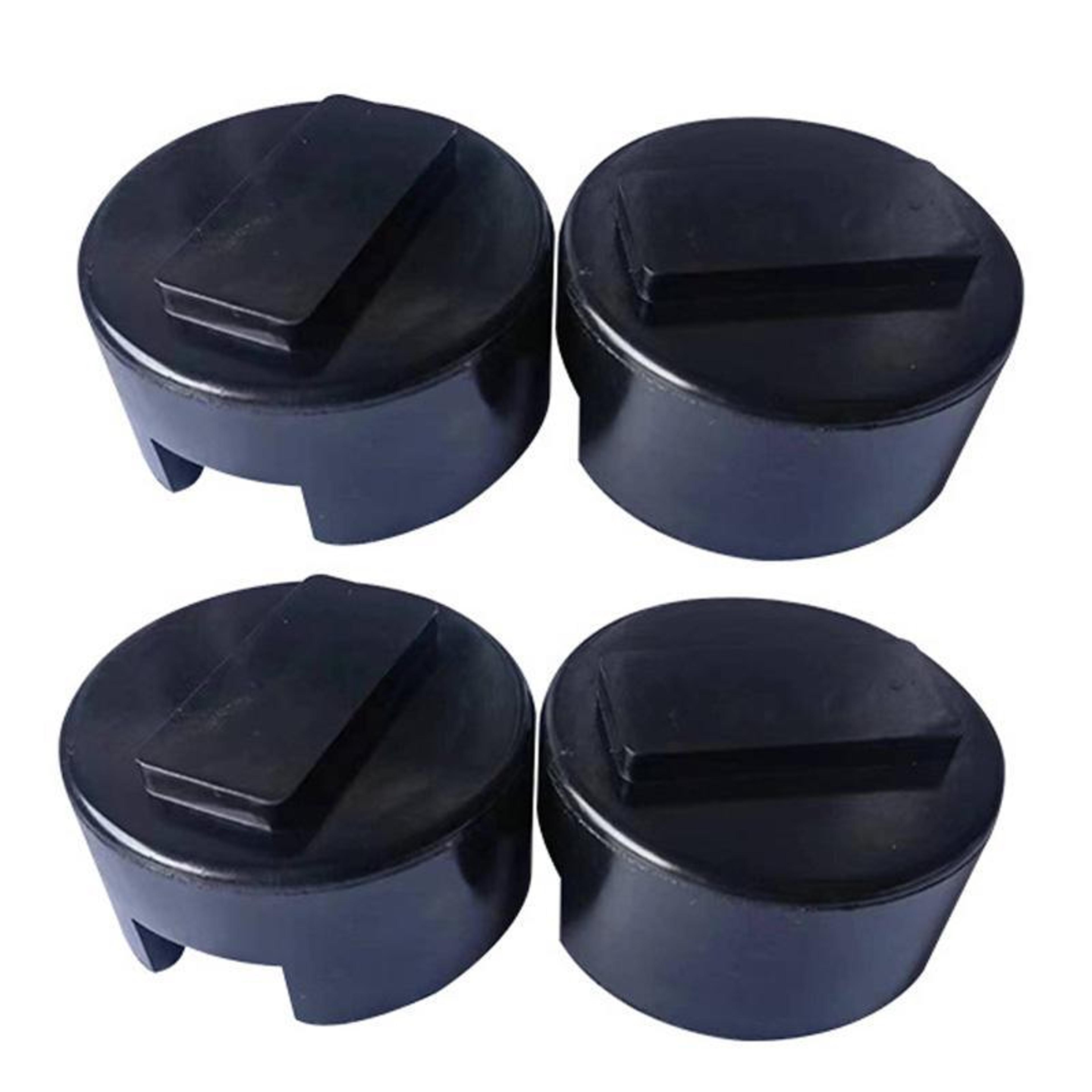 universal car jack pad set rubber jack pad adapter for safe lifting and battery protection