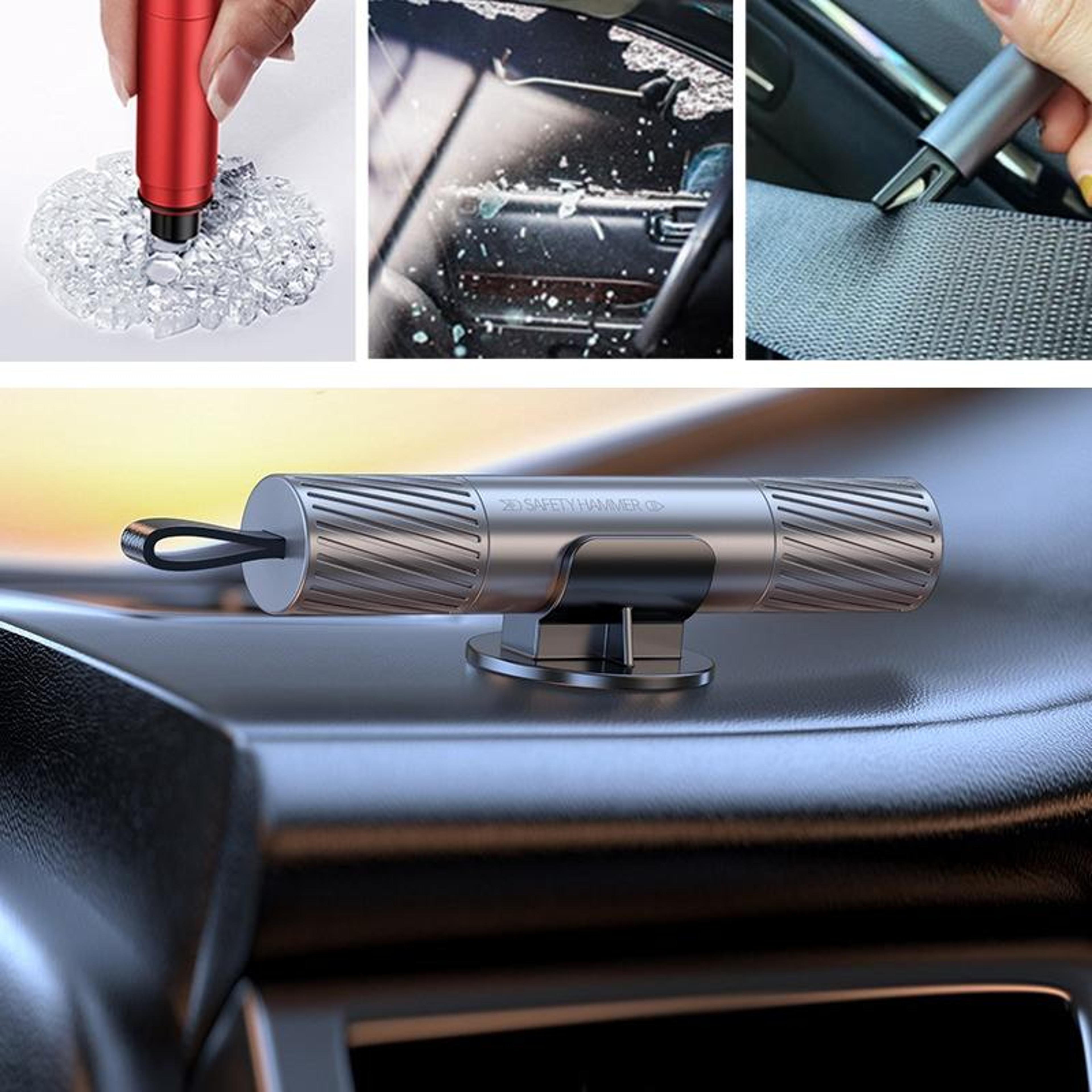 vehicle-mounted emergency escape hammer car window breaker & seatbelt cutter safety tool