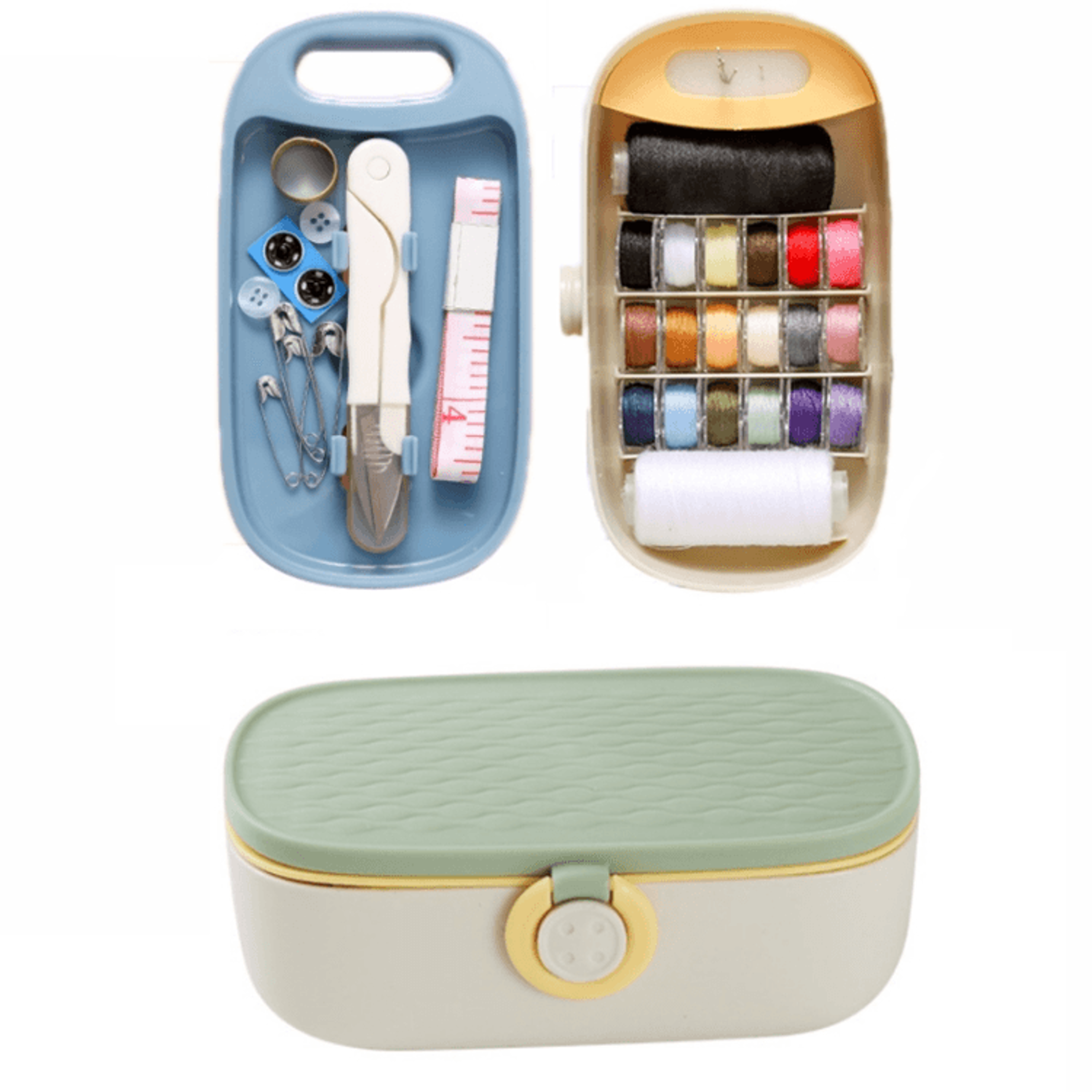 Multifunctional Needle And Thread Storage Box Set Portable Sewing Kit Organizer 6