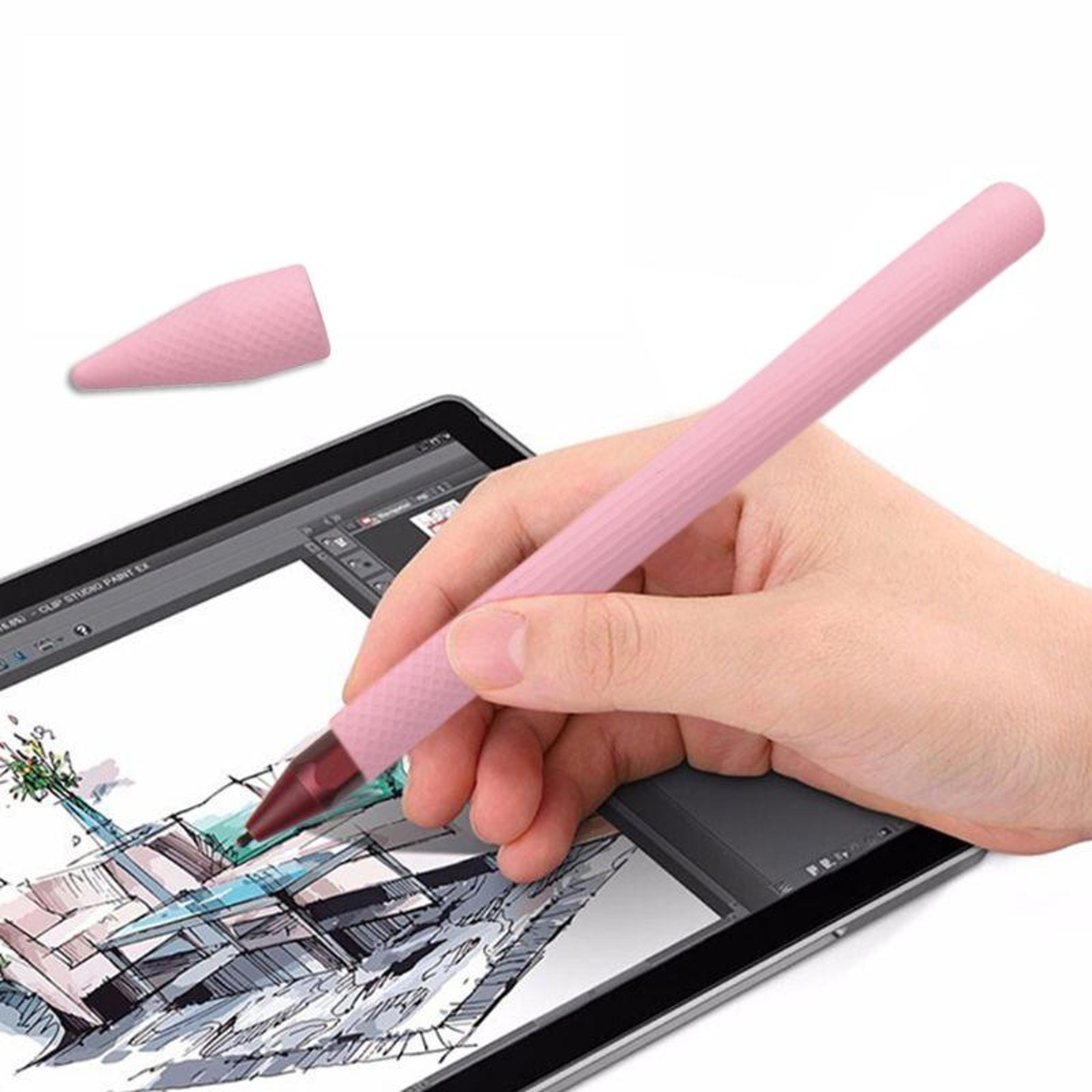 Silicone Stylus Pen Protective Case For Microsoft Surface Pro 5  6 Anti Slip Pen Holder Cover 2