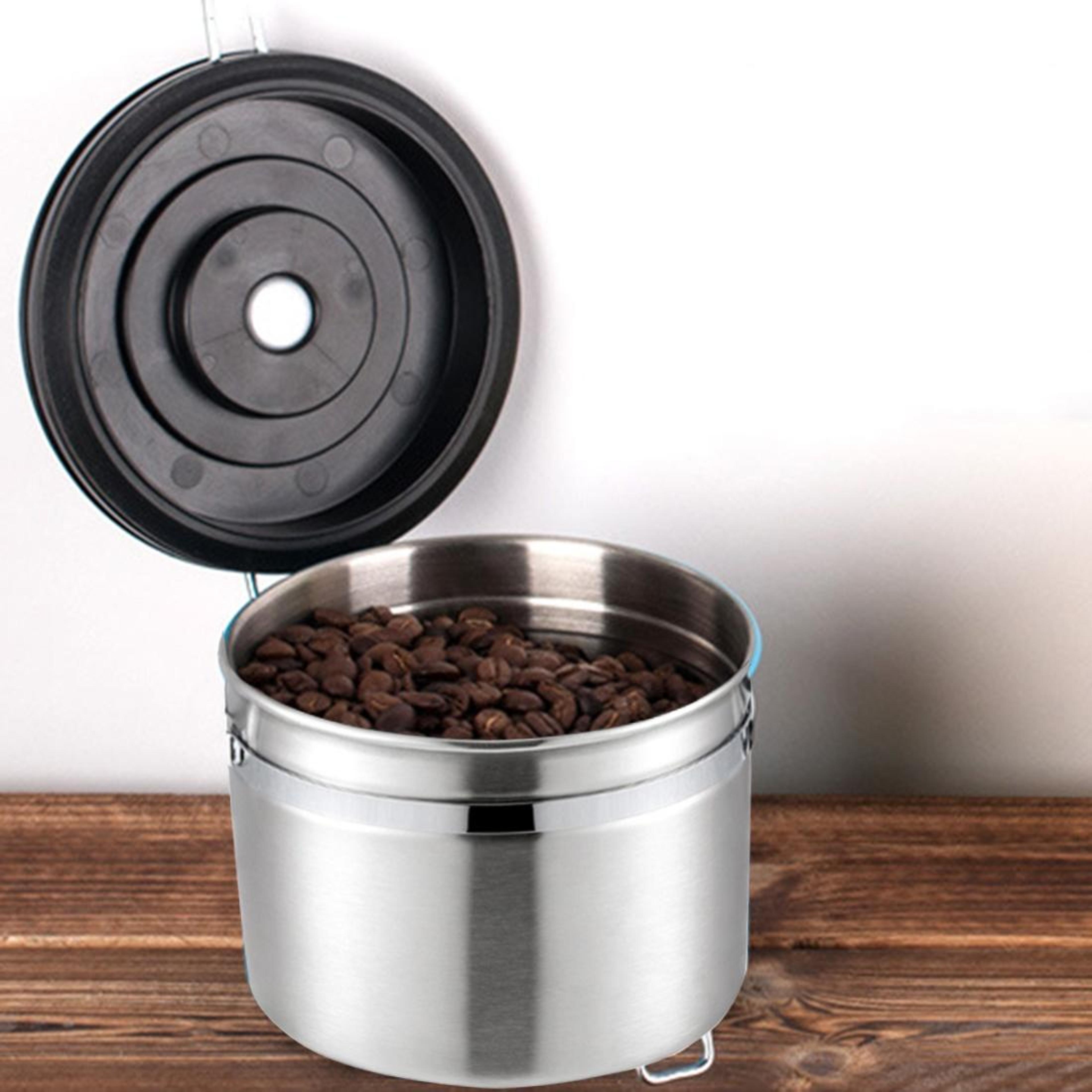 FreshLock 800ml Coffee Bean Storage Container With CO2 Valve Date Tracker  Airtight Seal 2