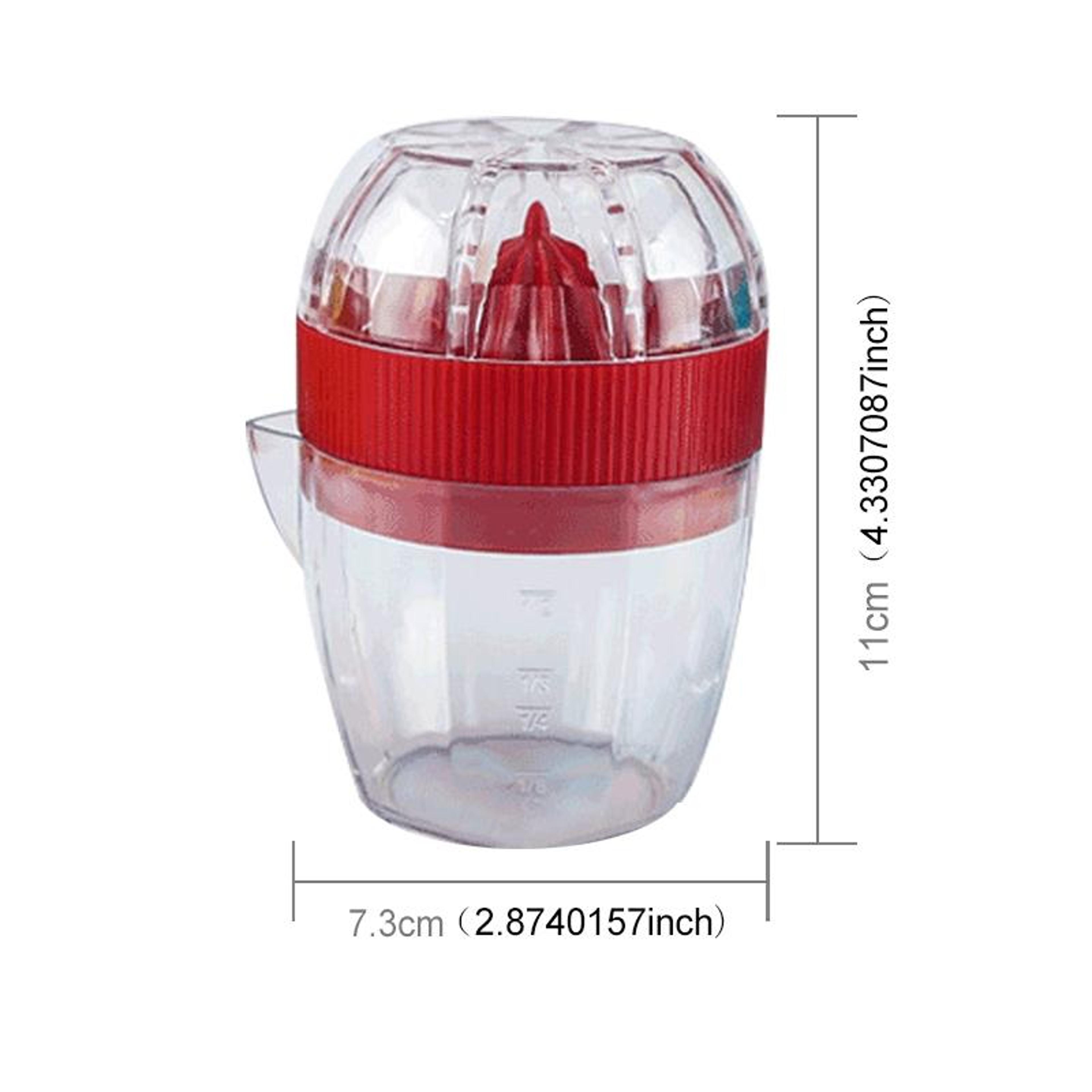 FreshPress Manual Citrus Juicer Cup With Measuring Scale 3