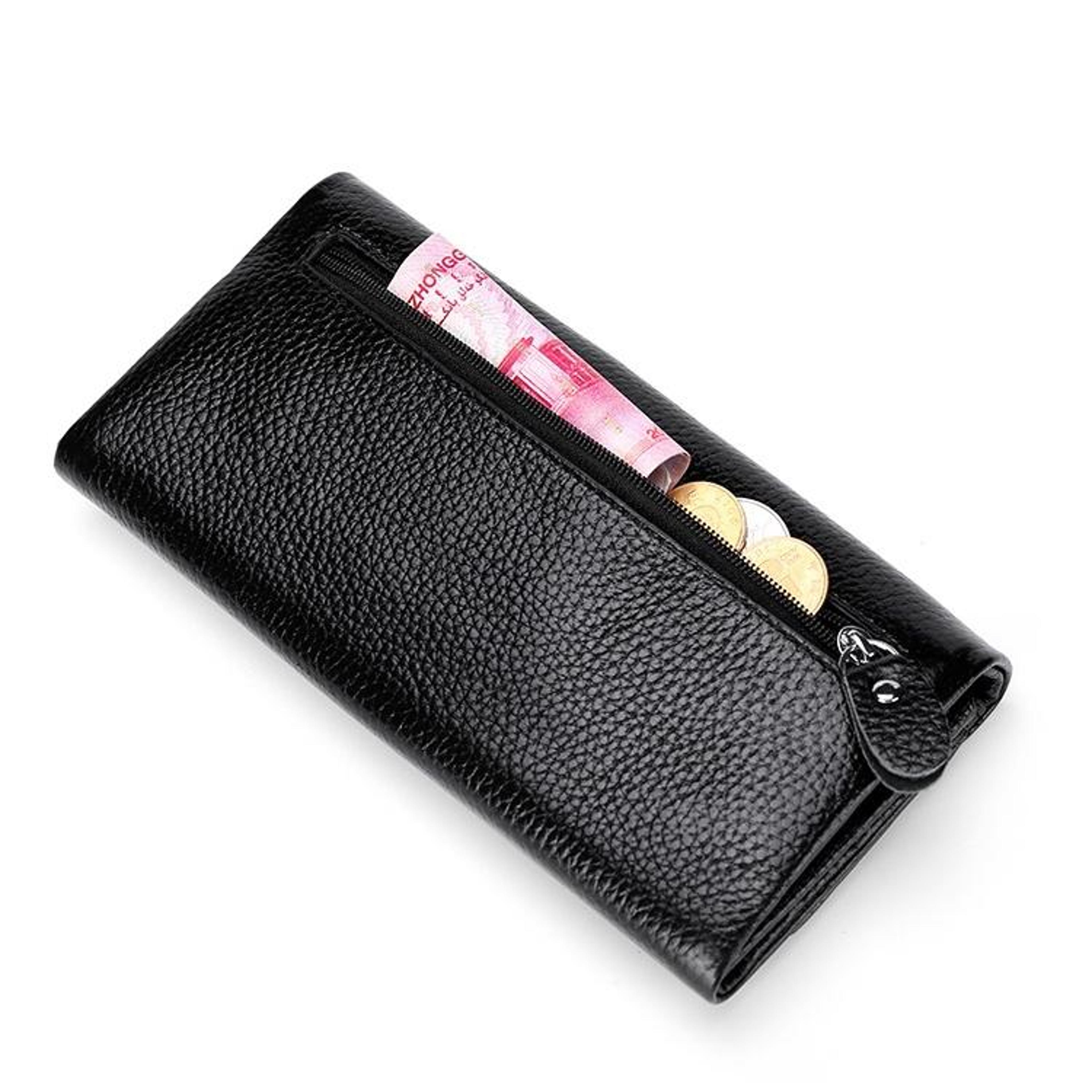 Elegance Multi Function Leather Wallet And Large Capacity Purse 2