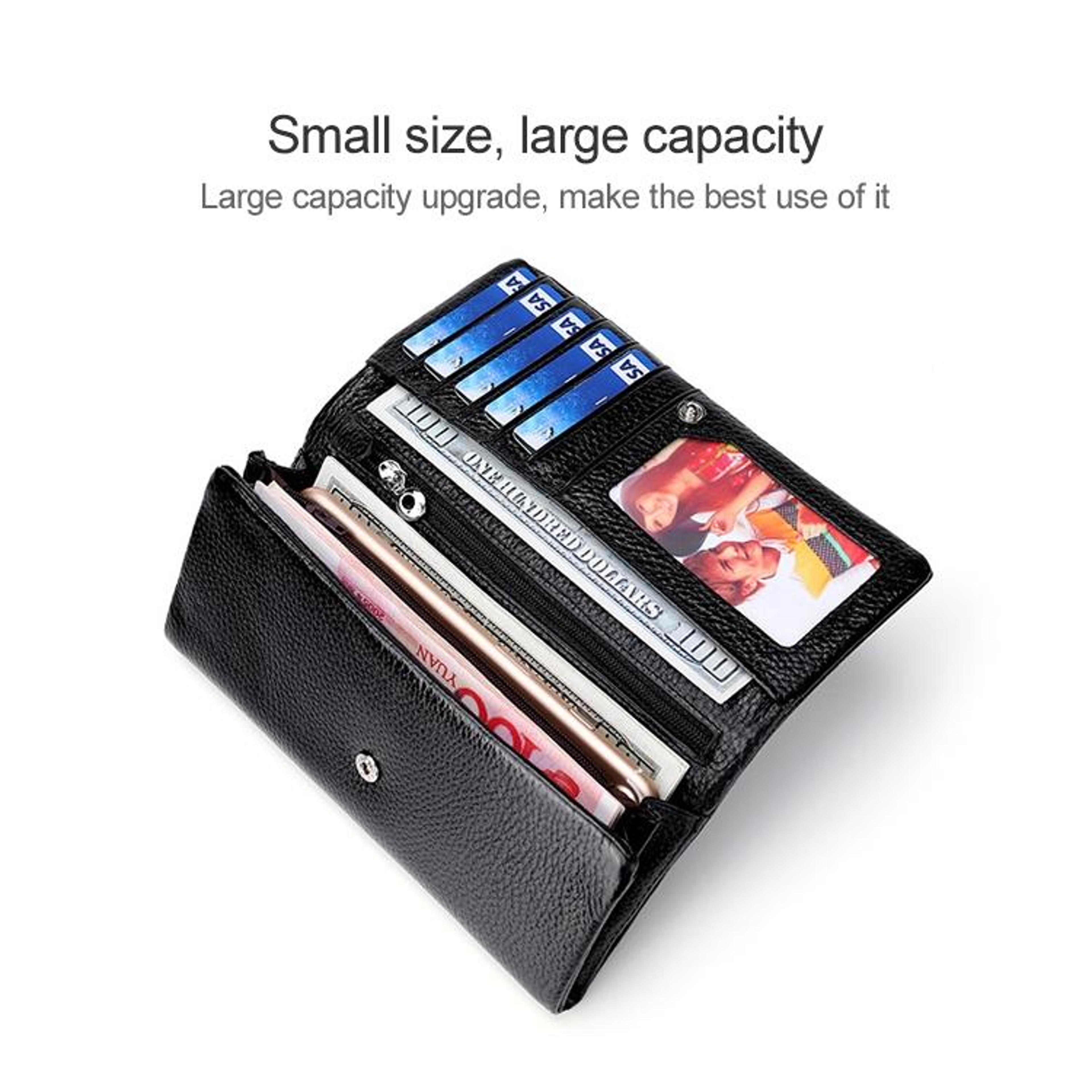 Elegance Multi Function Leather Wallet And Large Capacity Purse 3