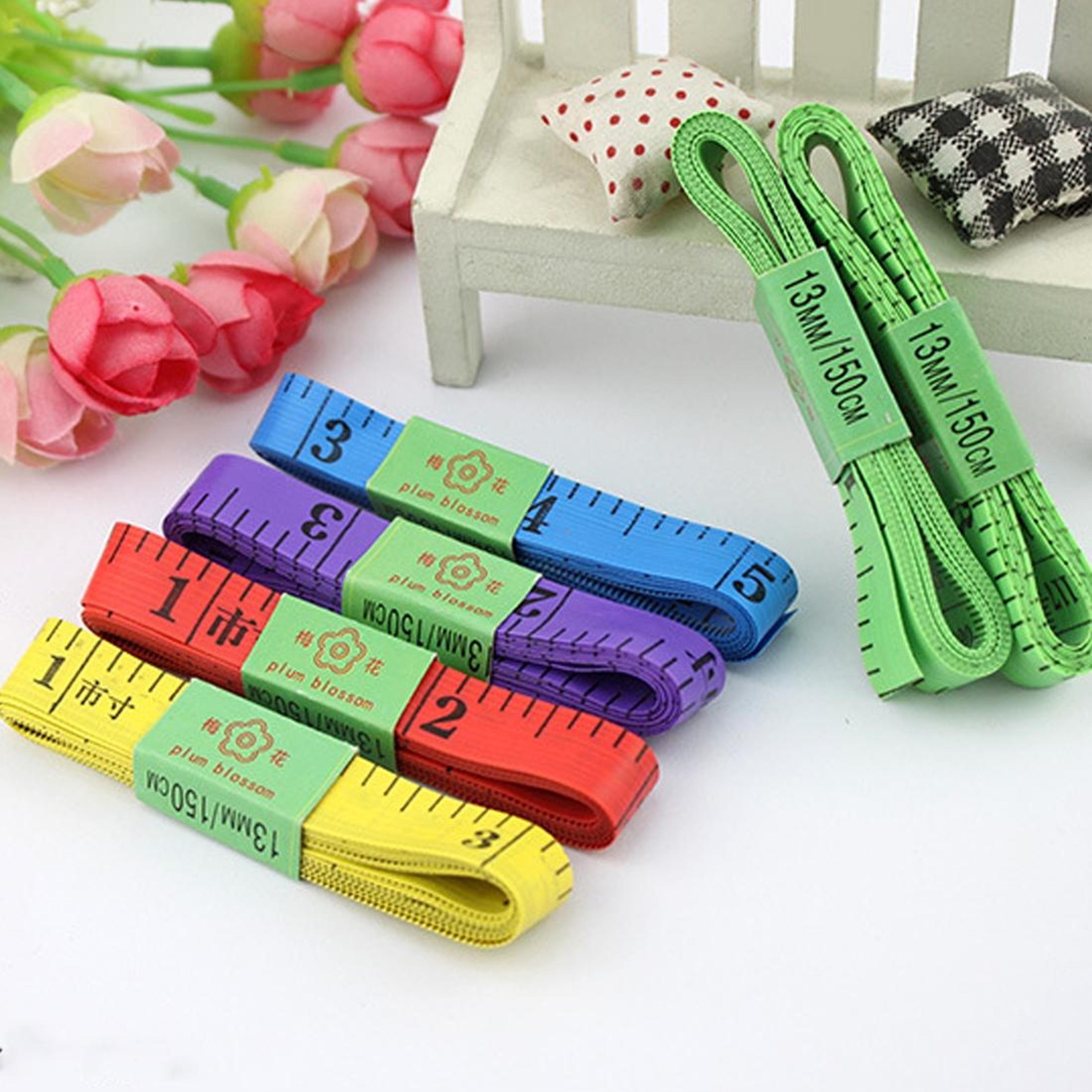 multi function soft tape measure bulk pack flexible measuring tape for body, sewing, and tailoring