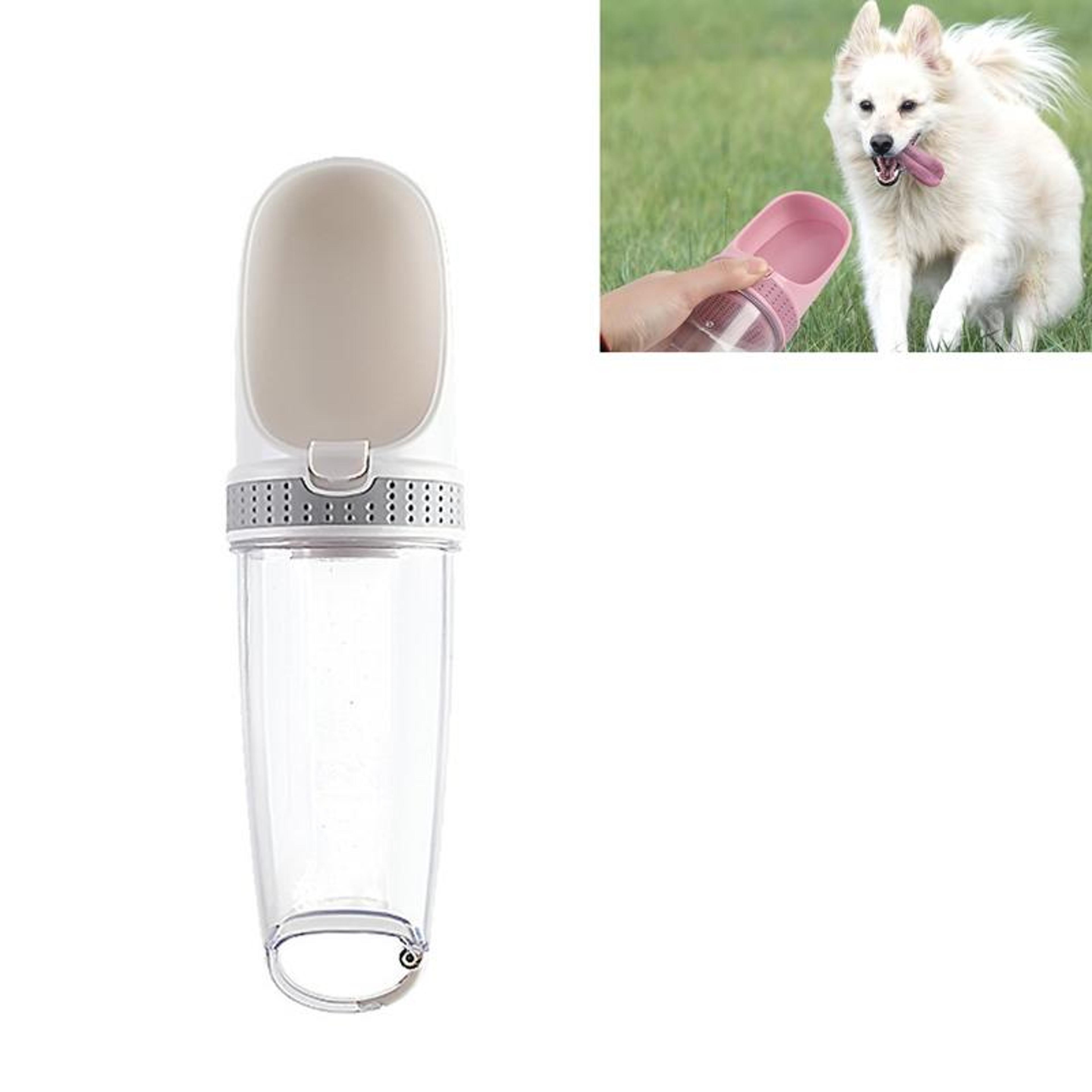 portable pet water dispenser bottle  outdoor dog & cat travel water fountain 500ml