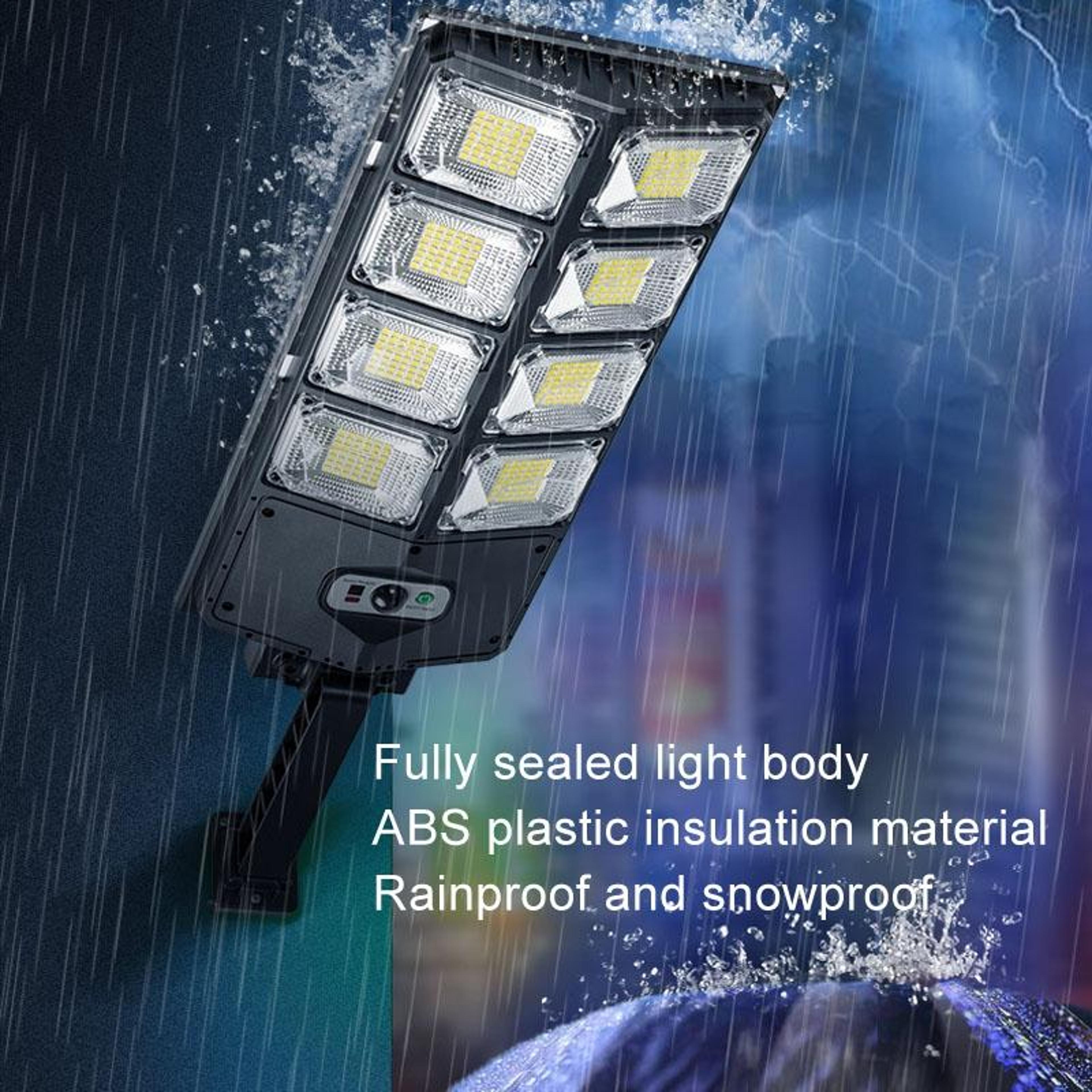 ESMARTER 336 LED Solar Motion Sensor Security Light Outdoor Waterproof Wall Lamp 3