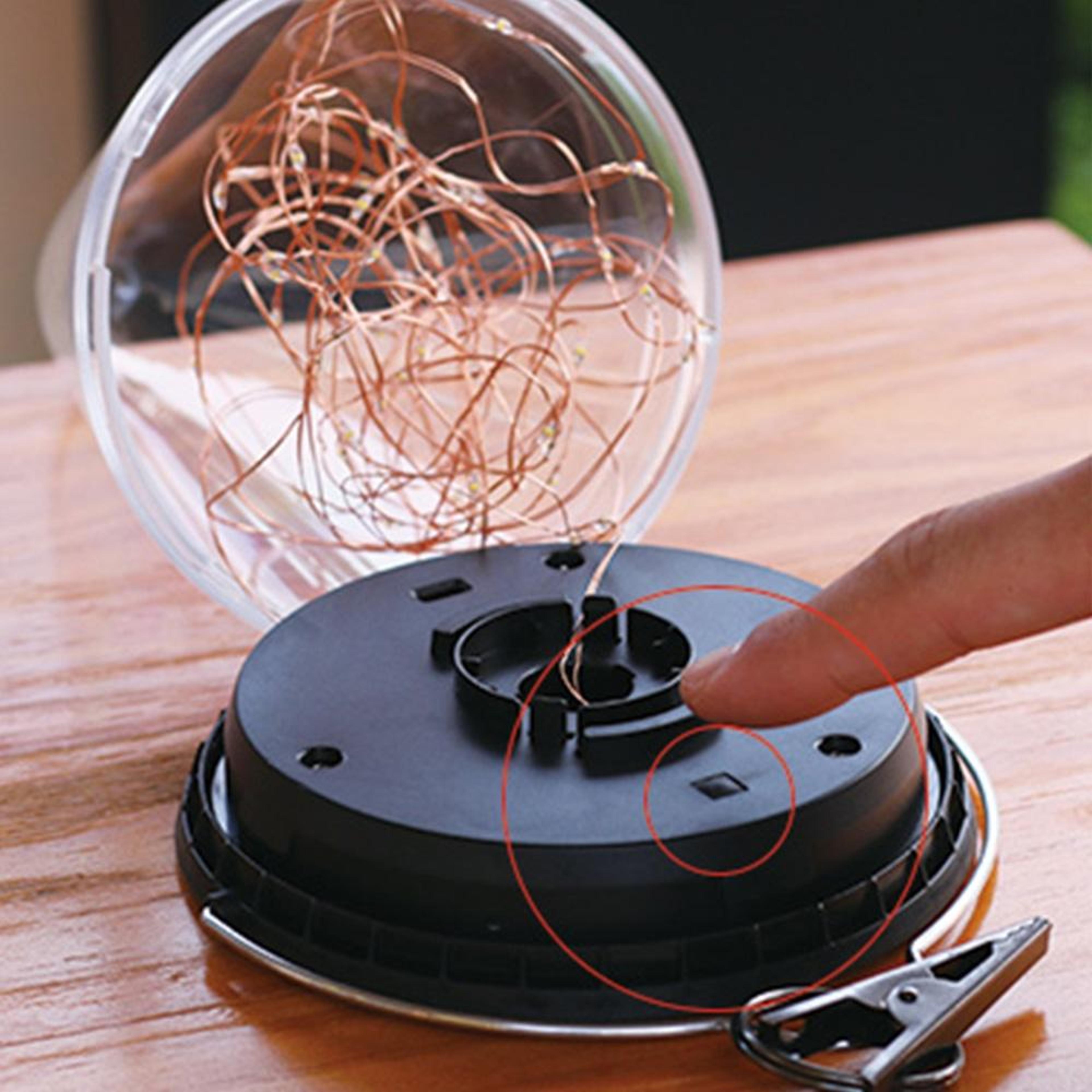 Solar Hanging Star Light Outdoor Waterproof Garden Lantern 4